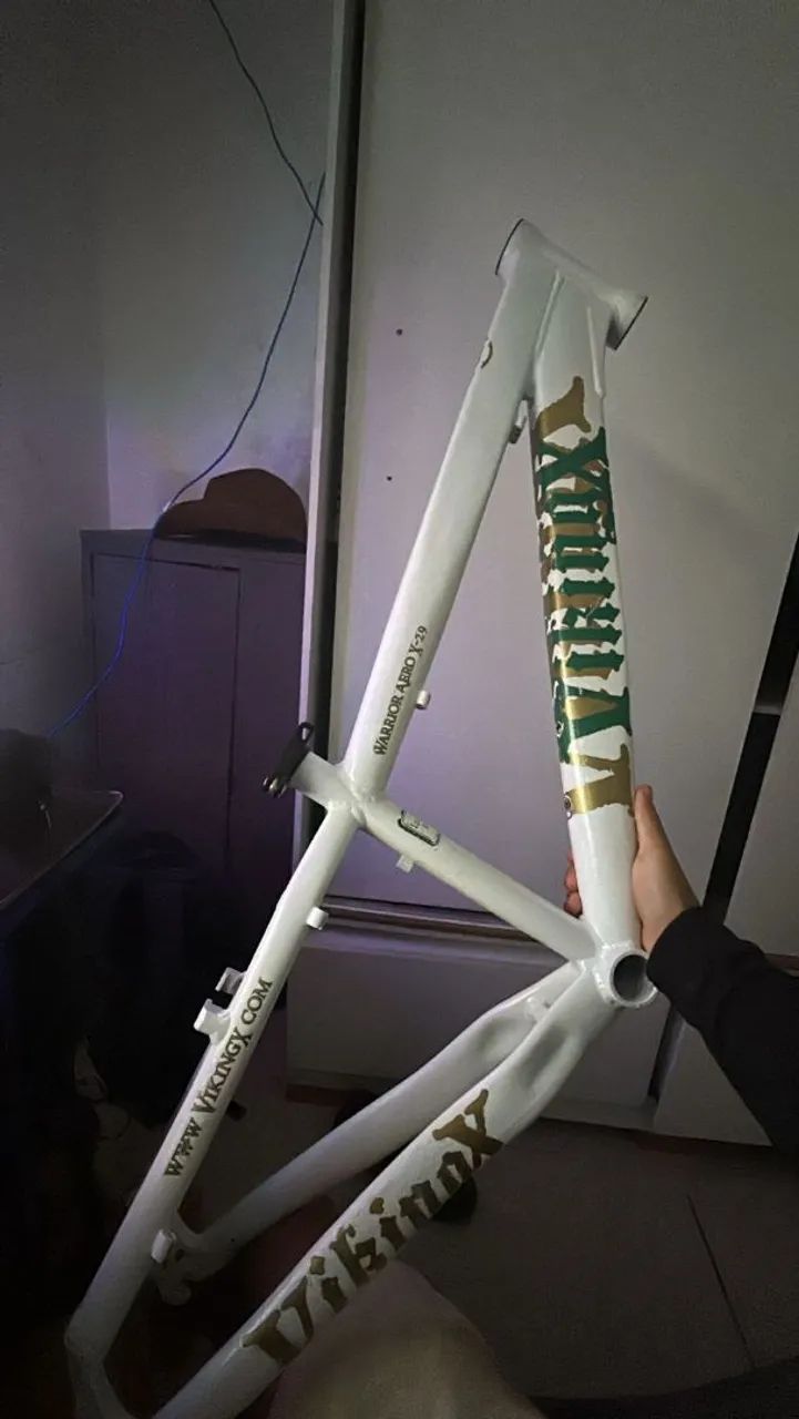 Quadro viking (raro) e algumas peças - Ciclismo - Mangabeira, João