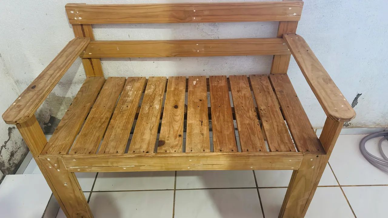 Banco de pinus  - Foto 3