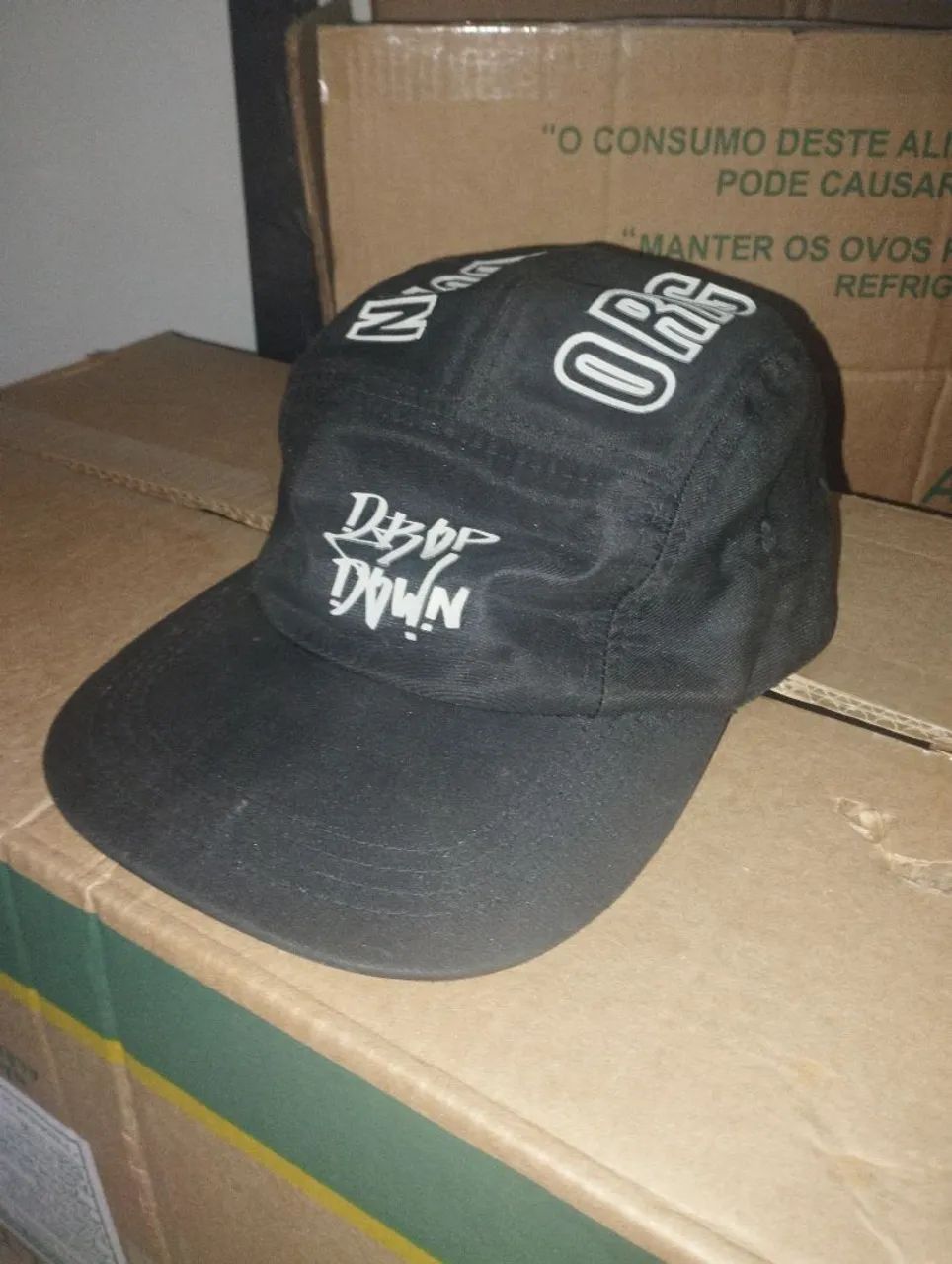 Boné Five Panel Drop Down Aba Reta Original - Foto 2