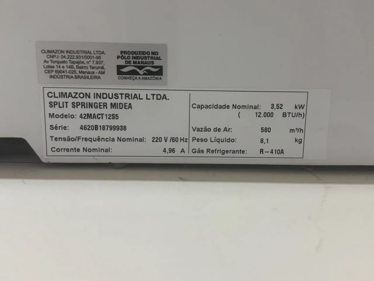 Ar condicionado split inverter 12.000btus  - Foto 2