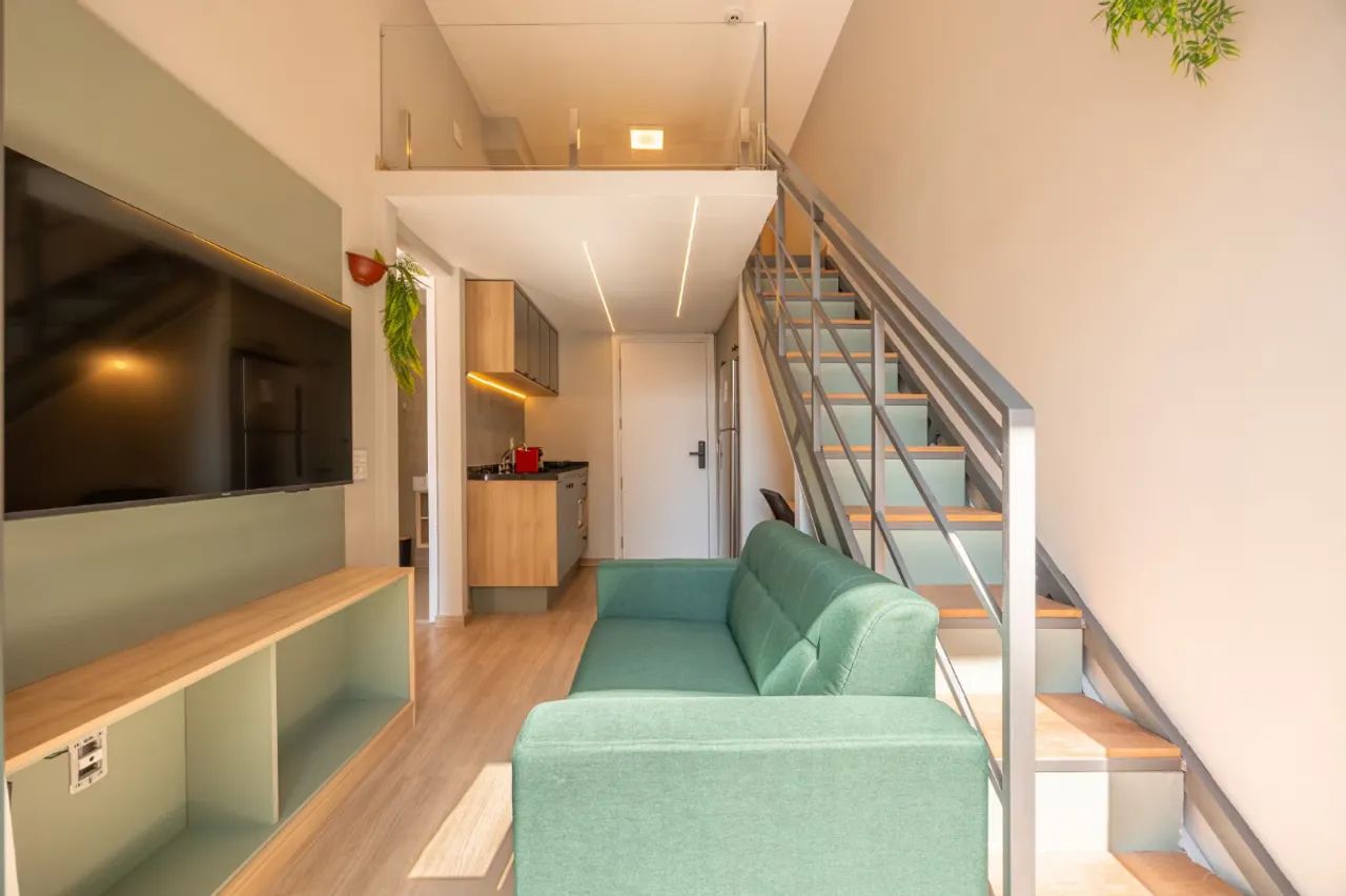 Studio para venda em Santo Amaro com 1 quarto, sendo 1 suíte, 53m² - Foto 3