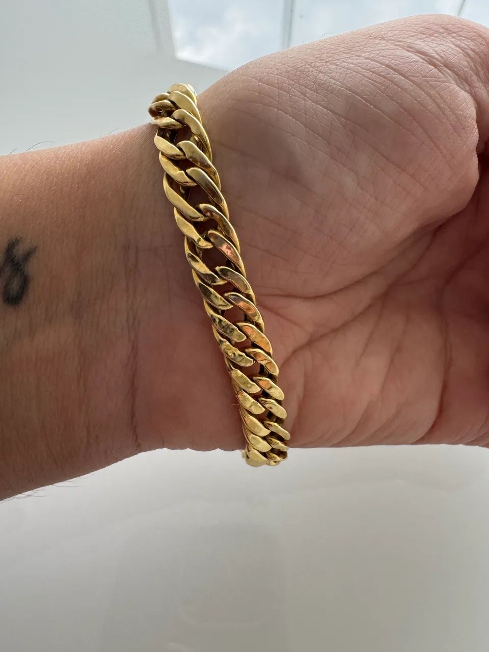 Linda pulseira de ouro - 18k - Foto 2
