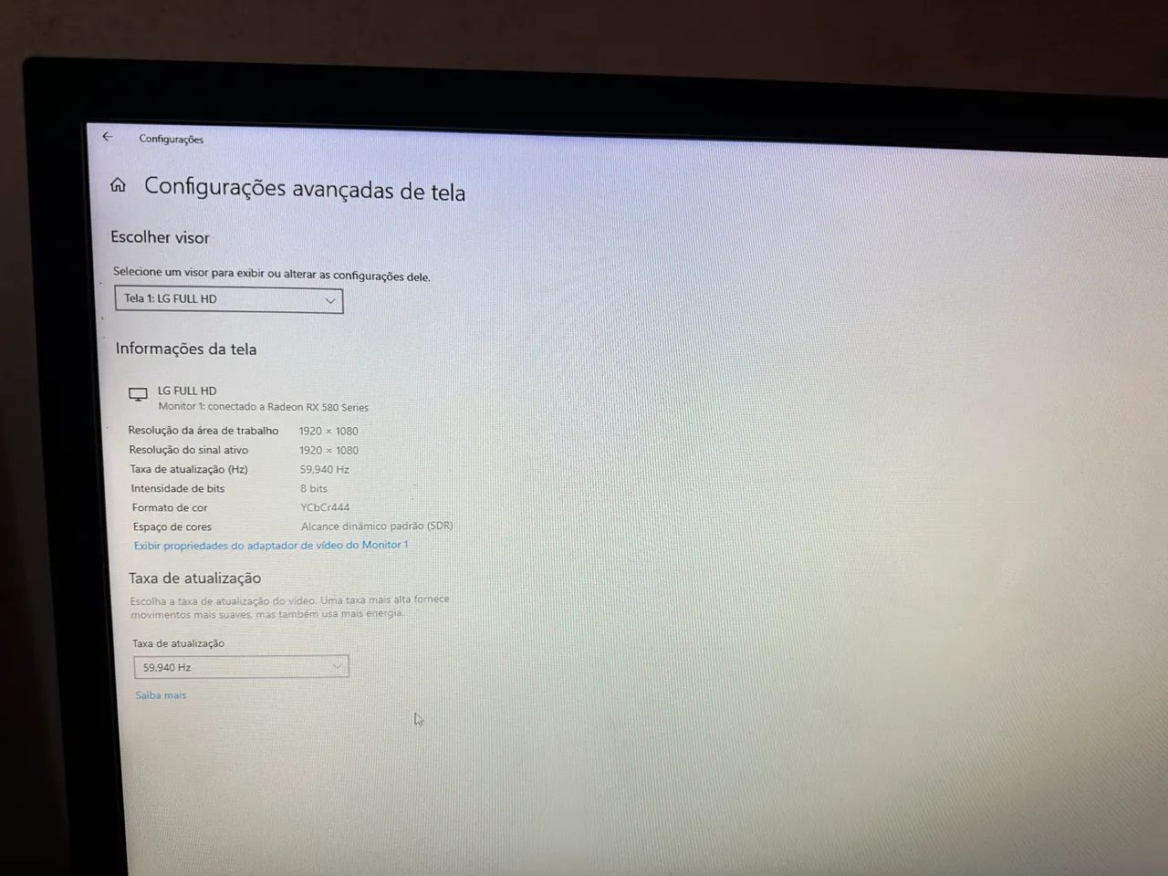 MONITOR LG + BRAÇO ARTICULADO - Foto 3