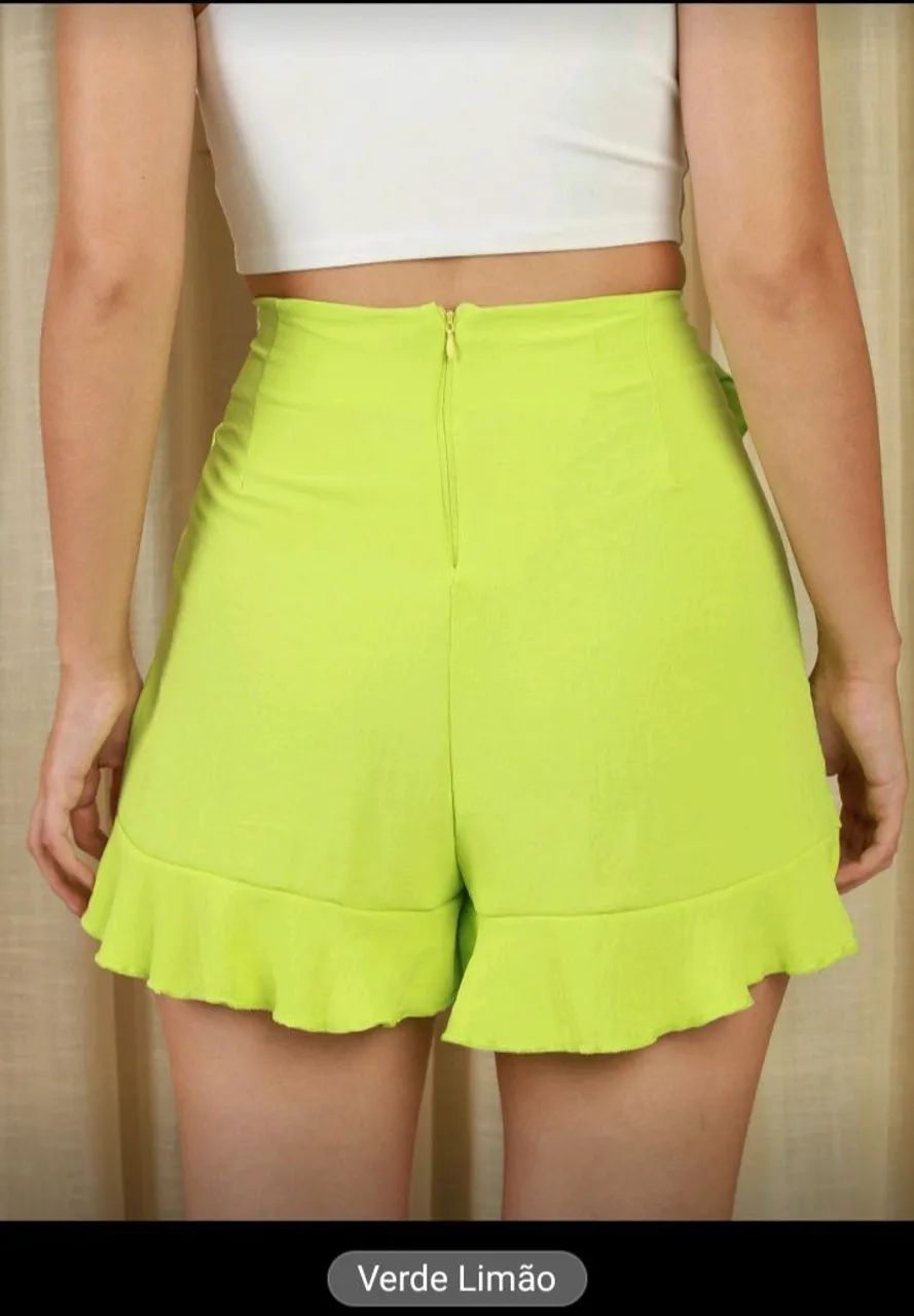 Shorts saia traspassado  - Foto 2