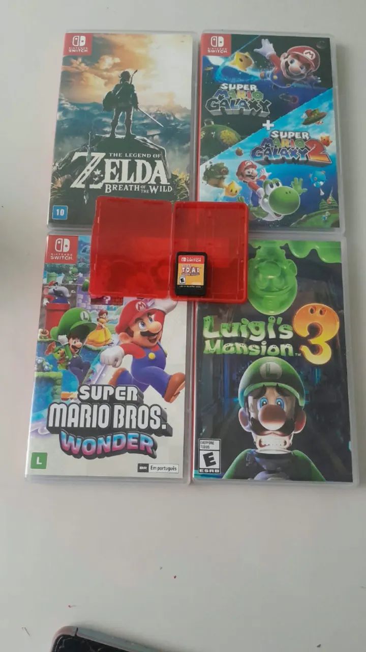Vendo Jogos de Nintendo Switch