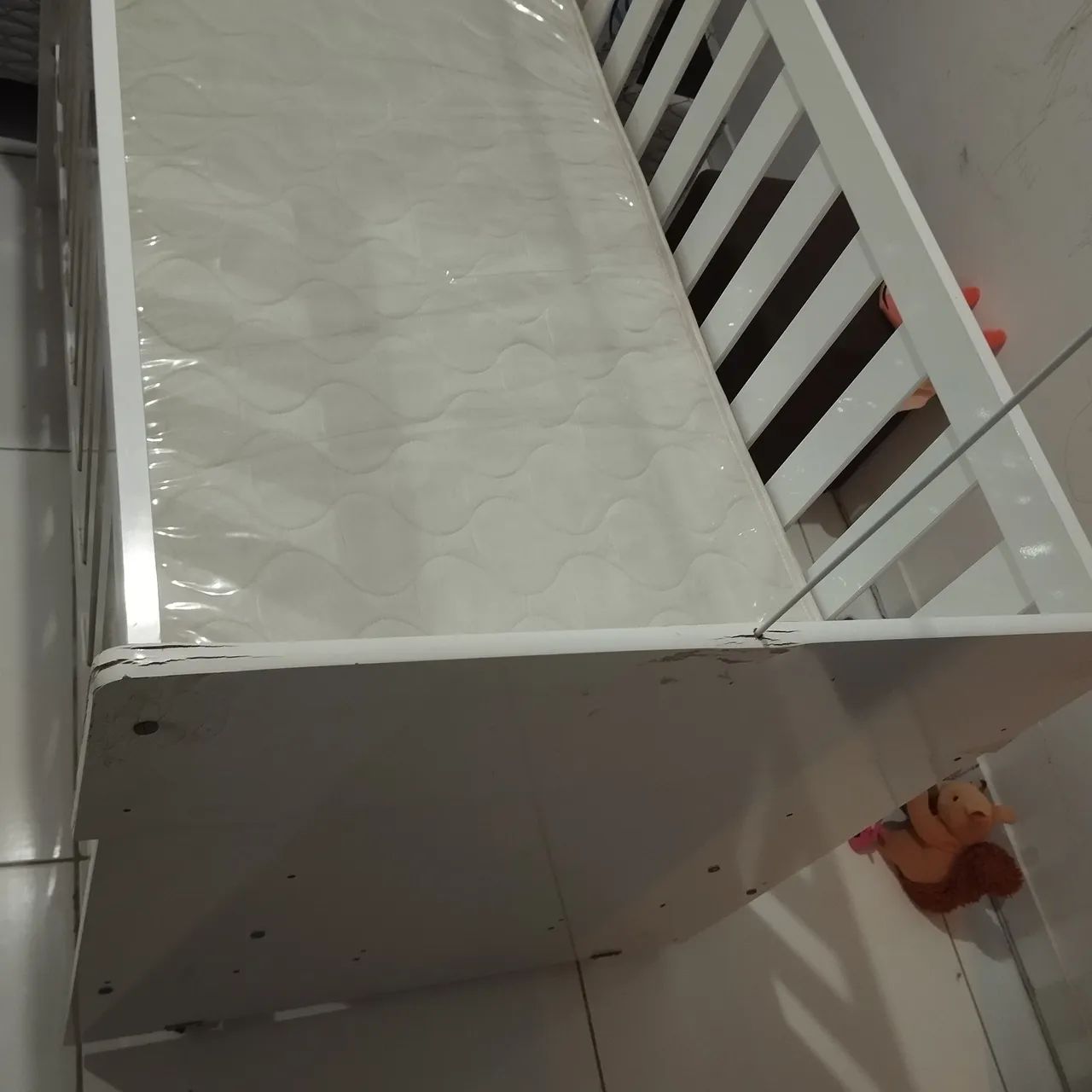 Berço criança com colchão 