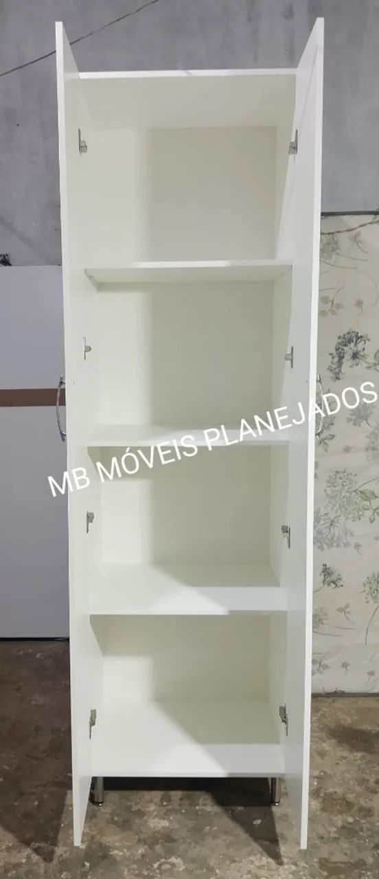 Armário novo multiuso 100% MDF branco  - Foto 2