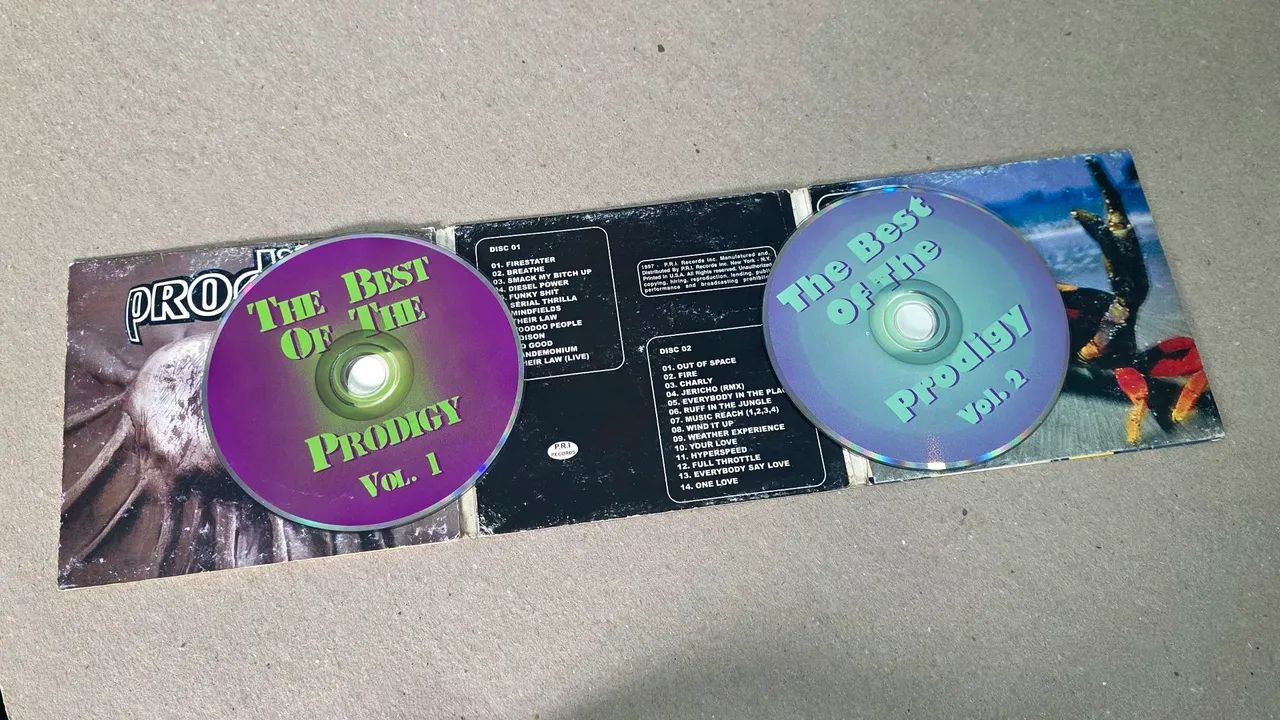 CD Duplo The Prodigy - Ultimate Collection (Raridade/Digipack)<br> - Foto 2