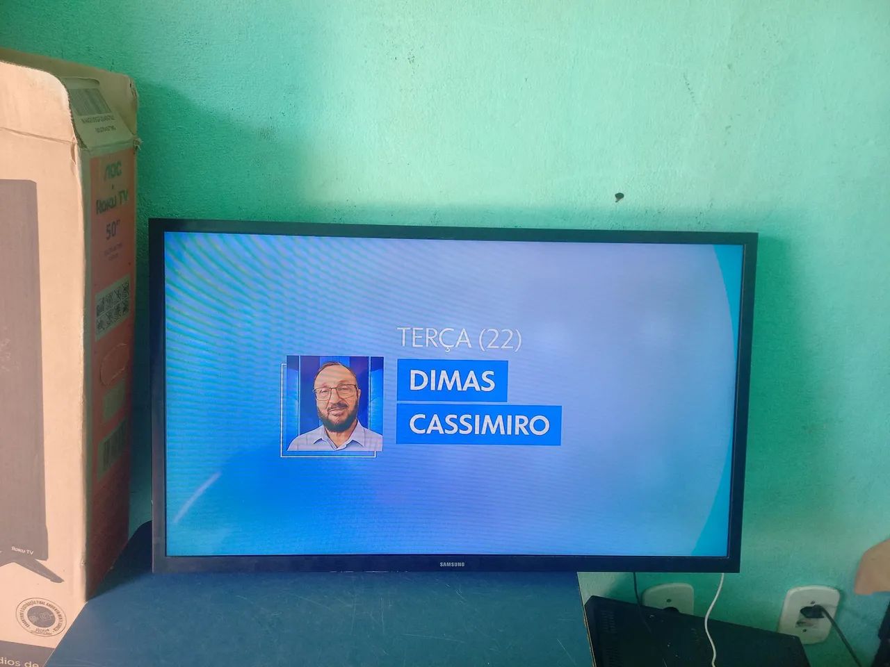 Vende-se ismart tv Samsung 32 polegadas  - Foto 4
