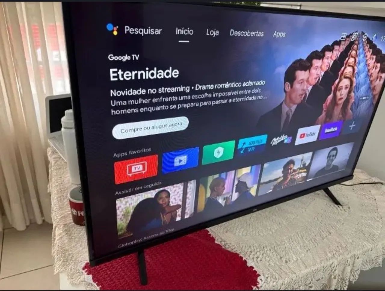 Smart TV TCL AndroiD 43 Polegadas - PlayStore Vários Aplicativos 