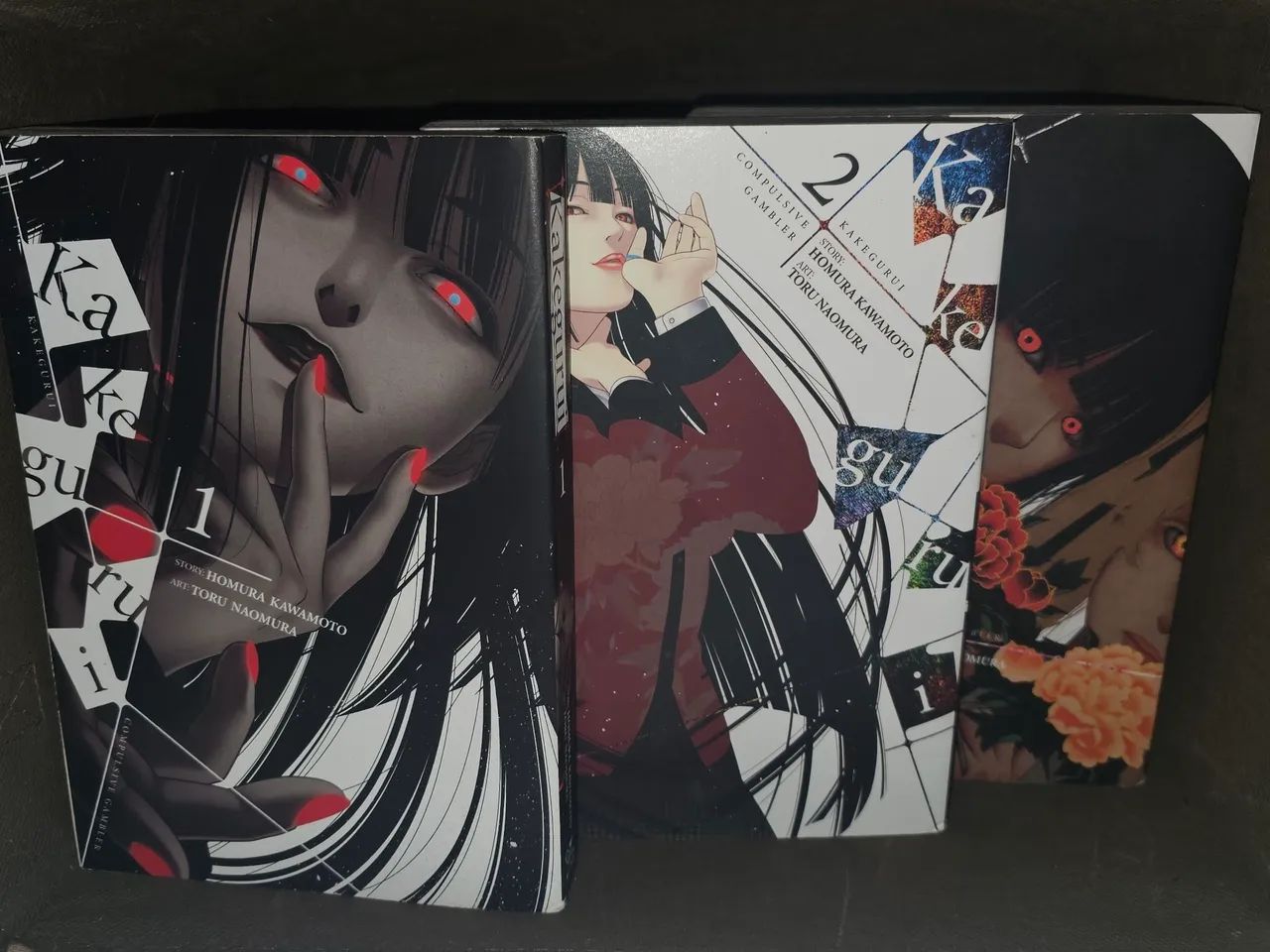 Mangás em inglês Kakegurui 1 ao 3 - Foto 3