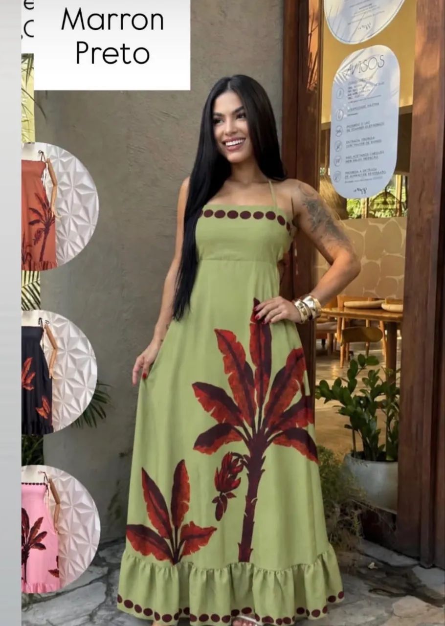 Vestidos curtos e longos 