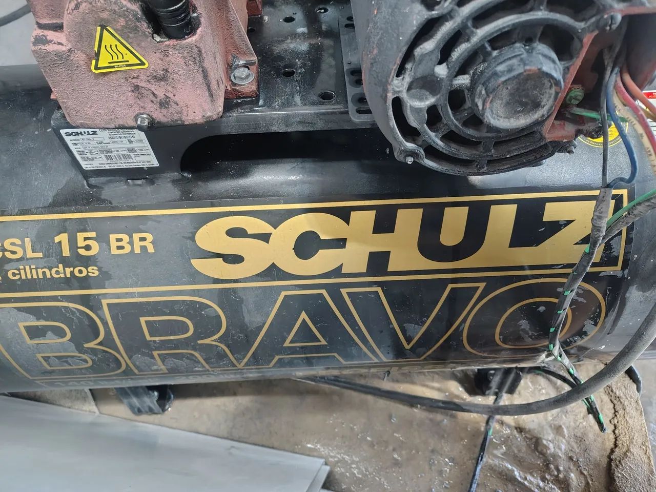 Compressor Schulz 15 pés 200 litros - Foto 3