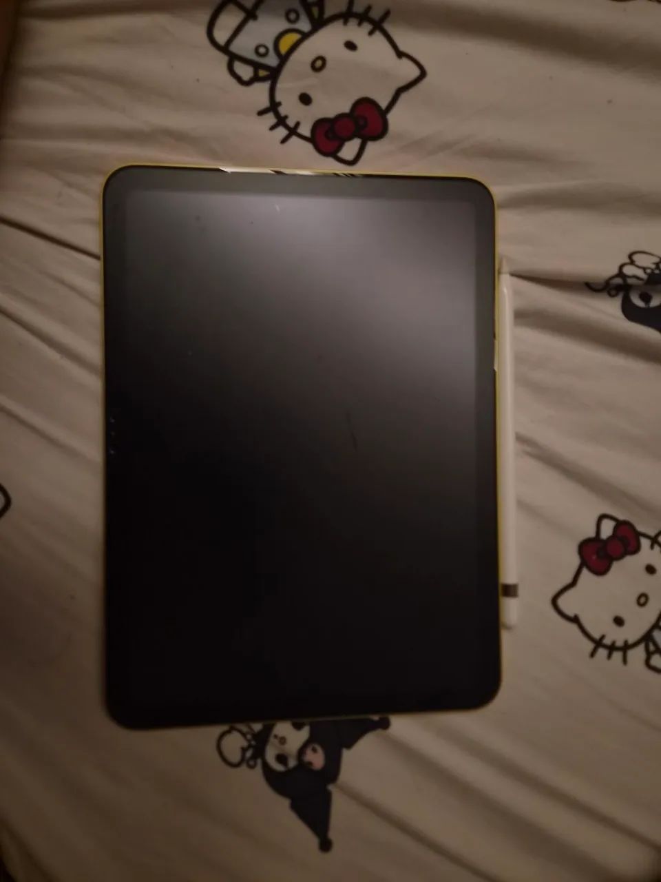 ipad 10ª geração (amarelo) com caneta 