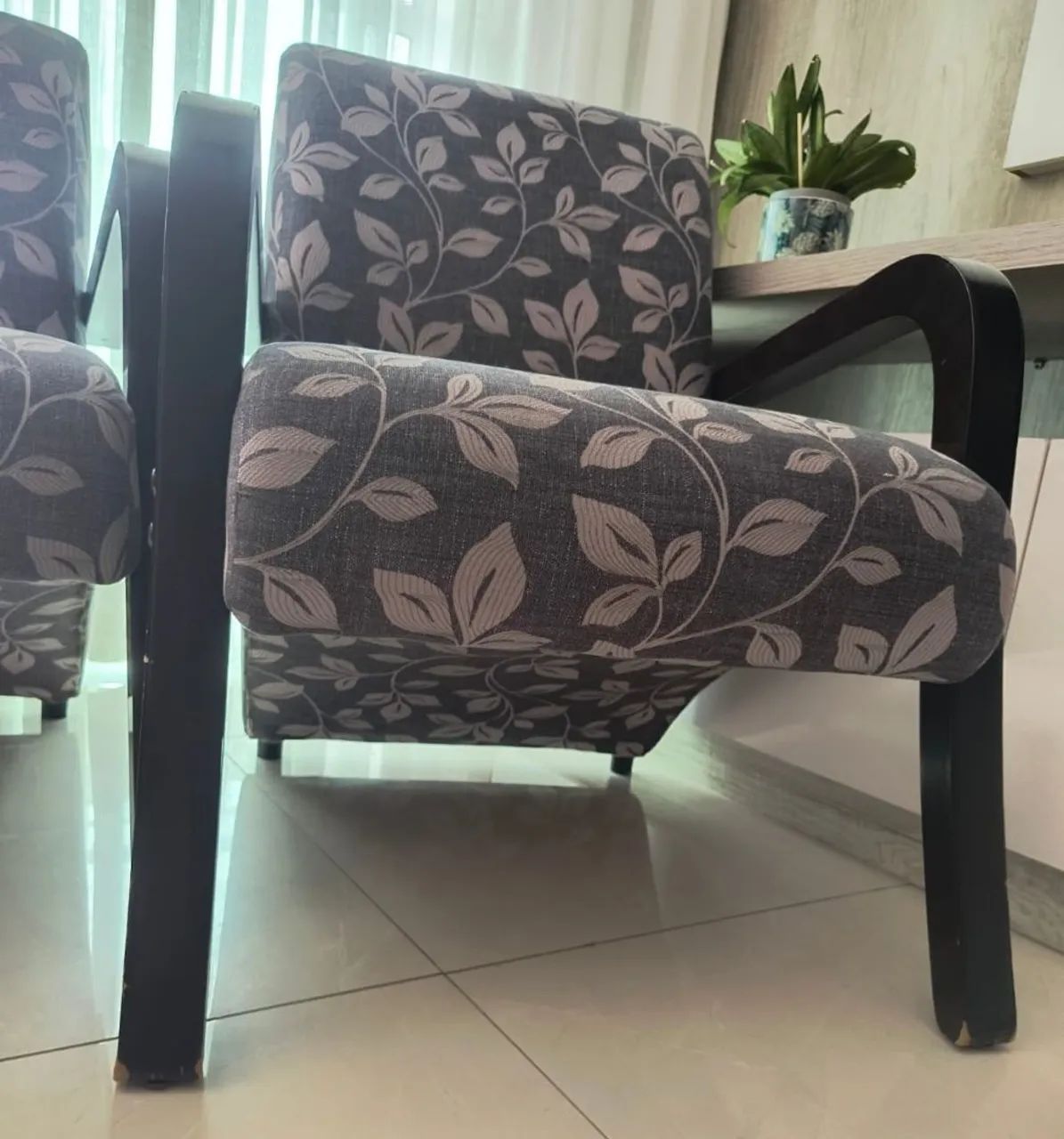Poltronas Cinza (Duas) - Foto 3