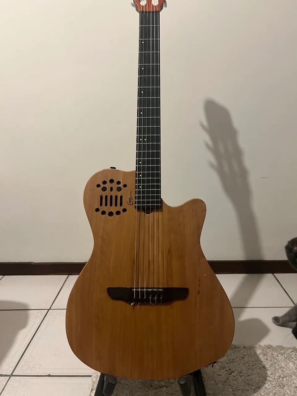 Violão de Nylon Flat Luthier Casas - Foto 3