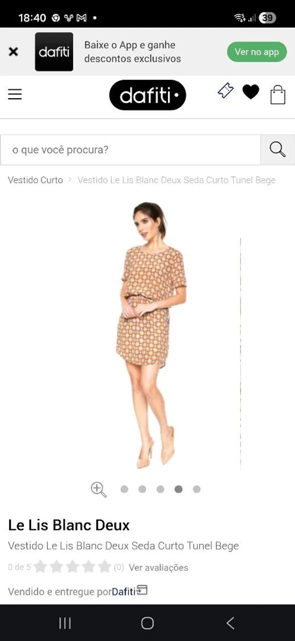 Vestido Le Lis Blanc