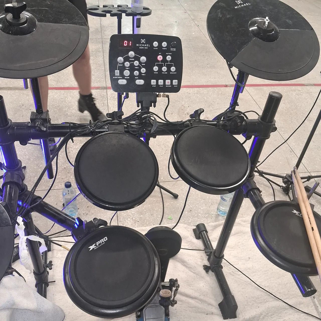 Bateria eletronica ddm100 michael - Foto 4