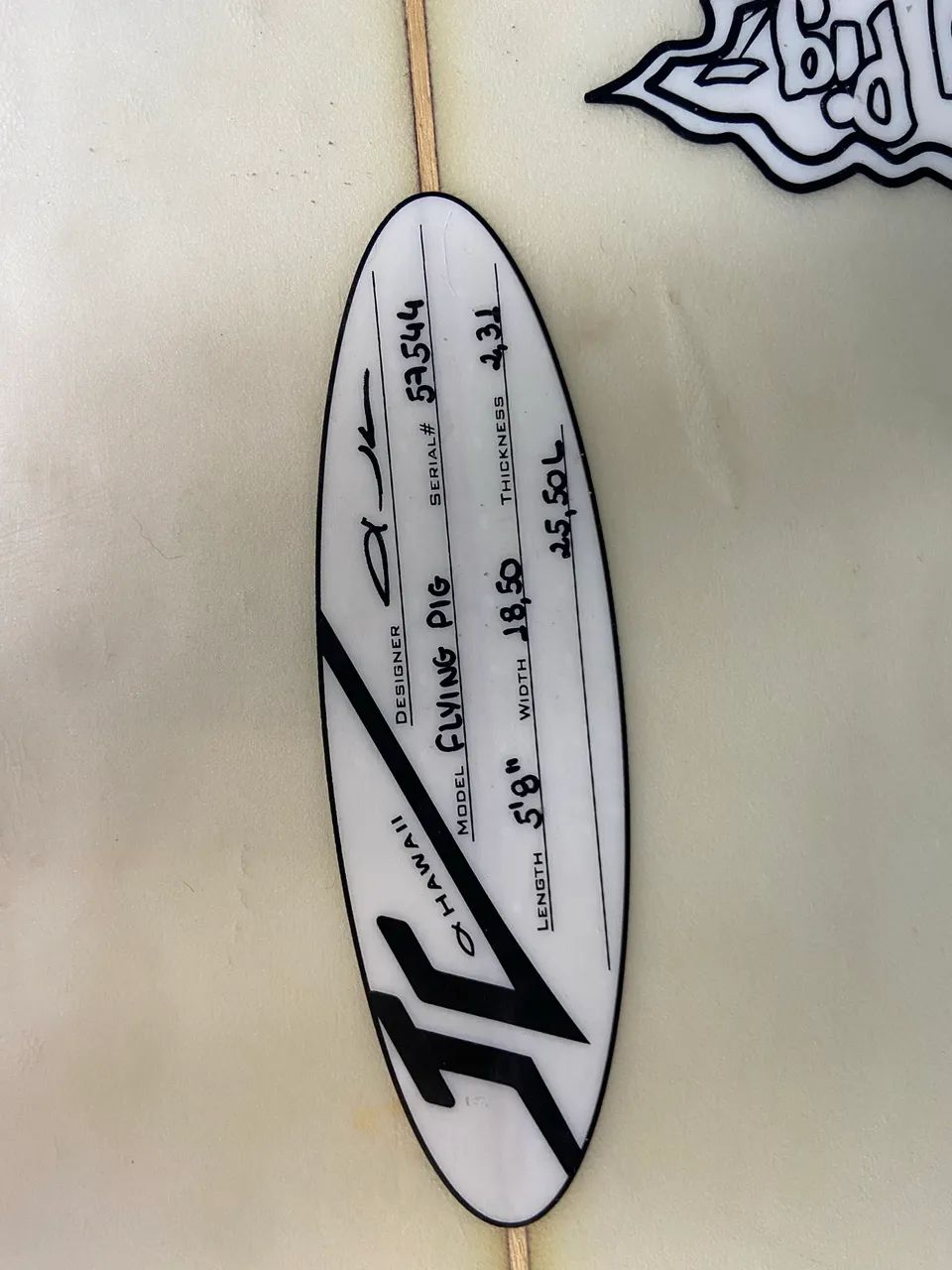 Prancha de surf Jhon Carper5?8? - Foto 4