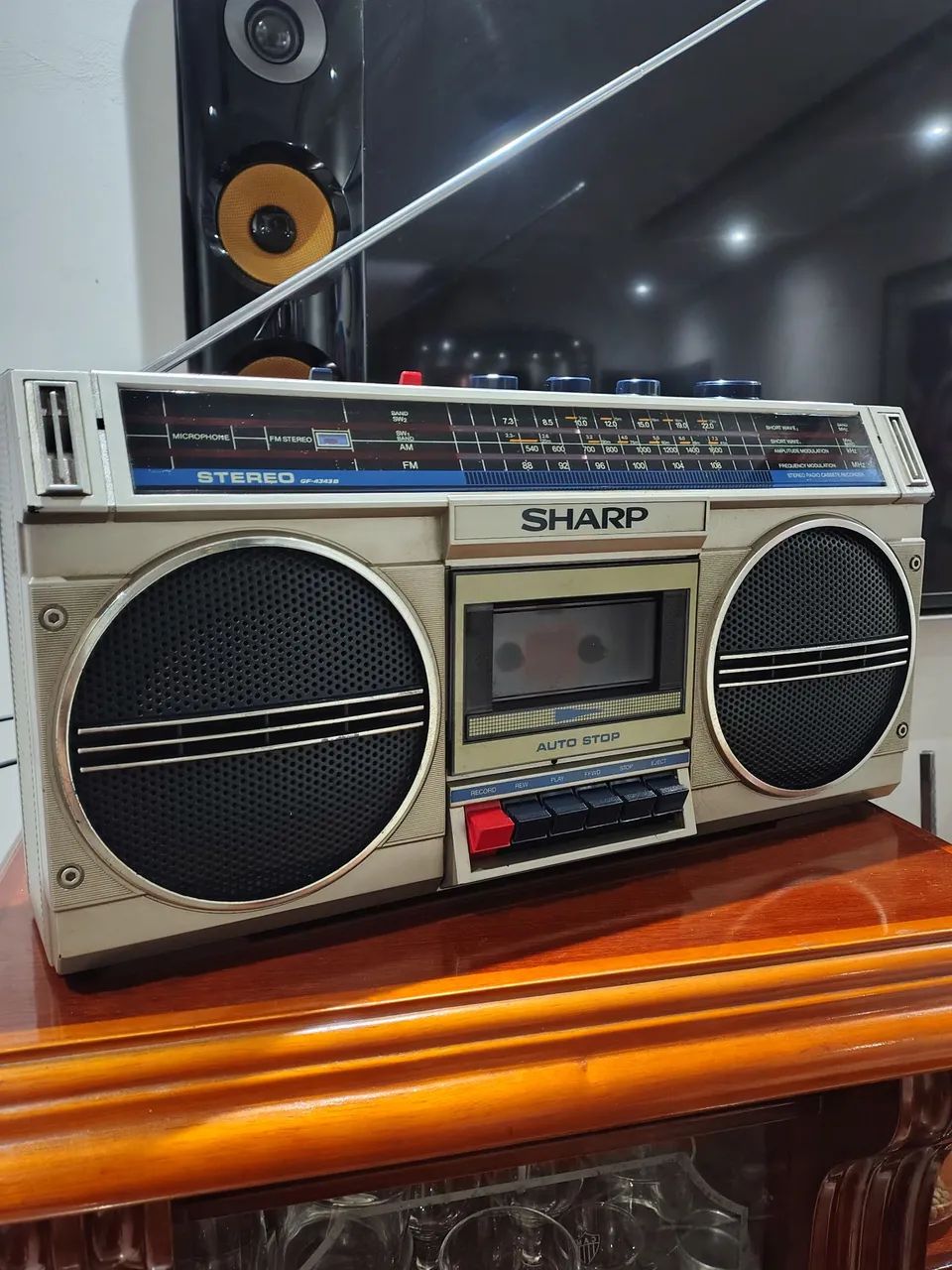 Rádio toca fita sharp - Foto 5