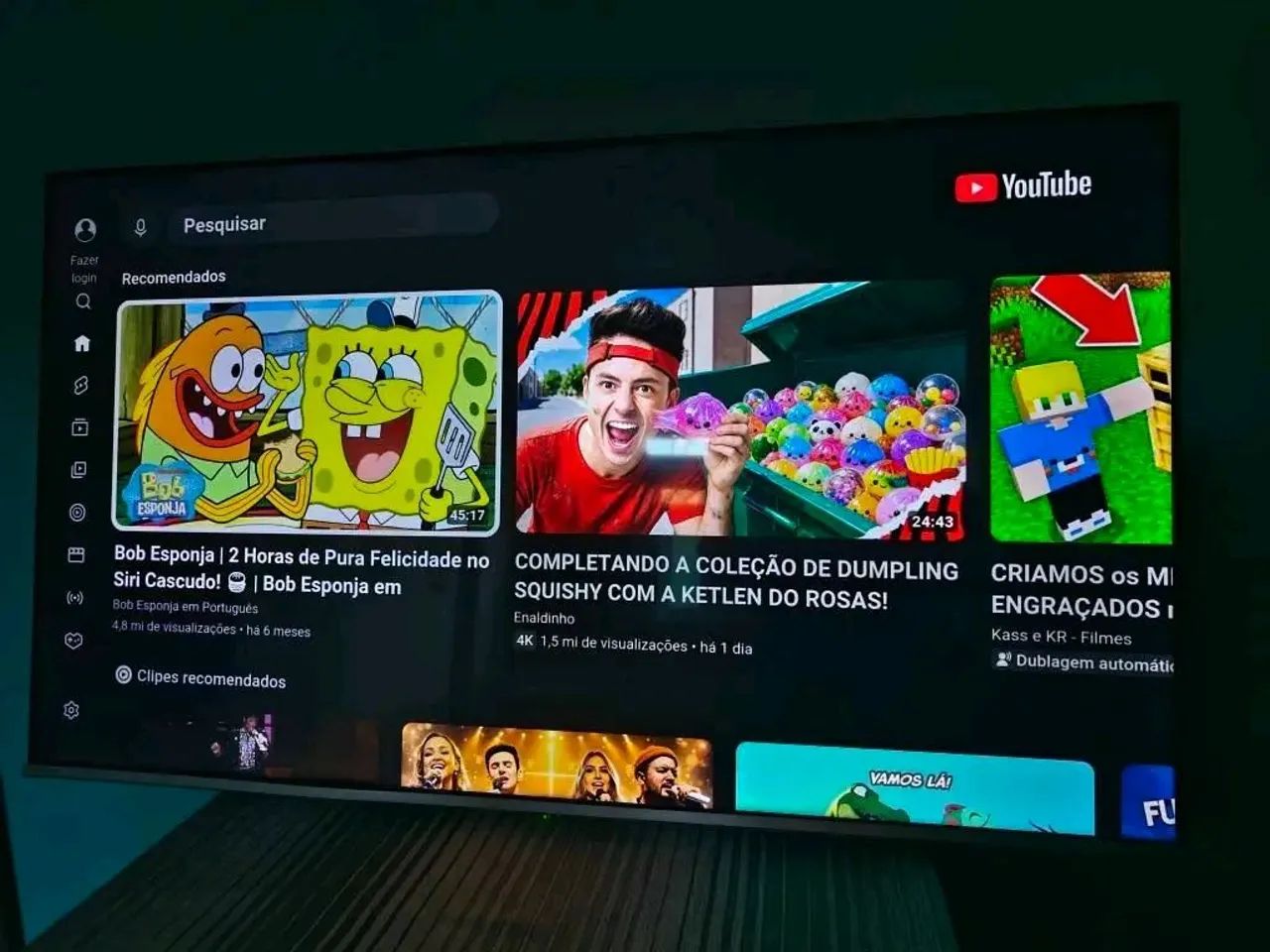 Smart tv 4k UHD 55 Polegadas  - Foto 5