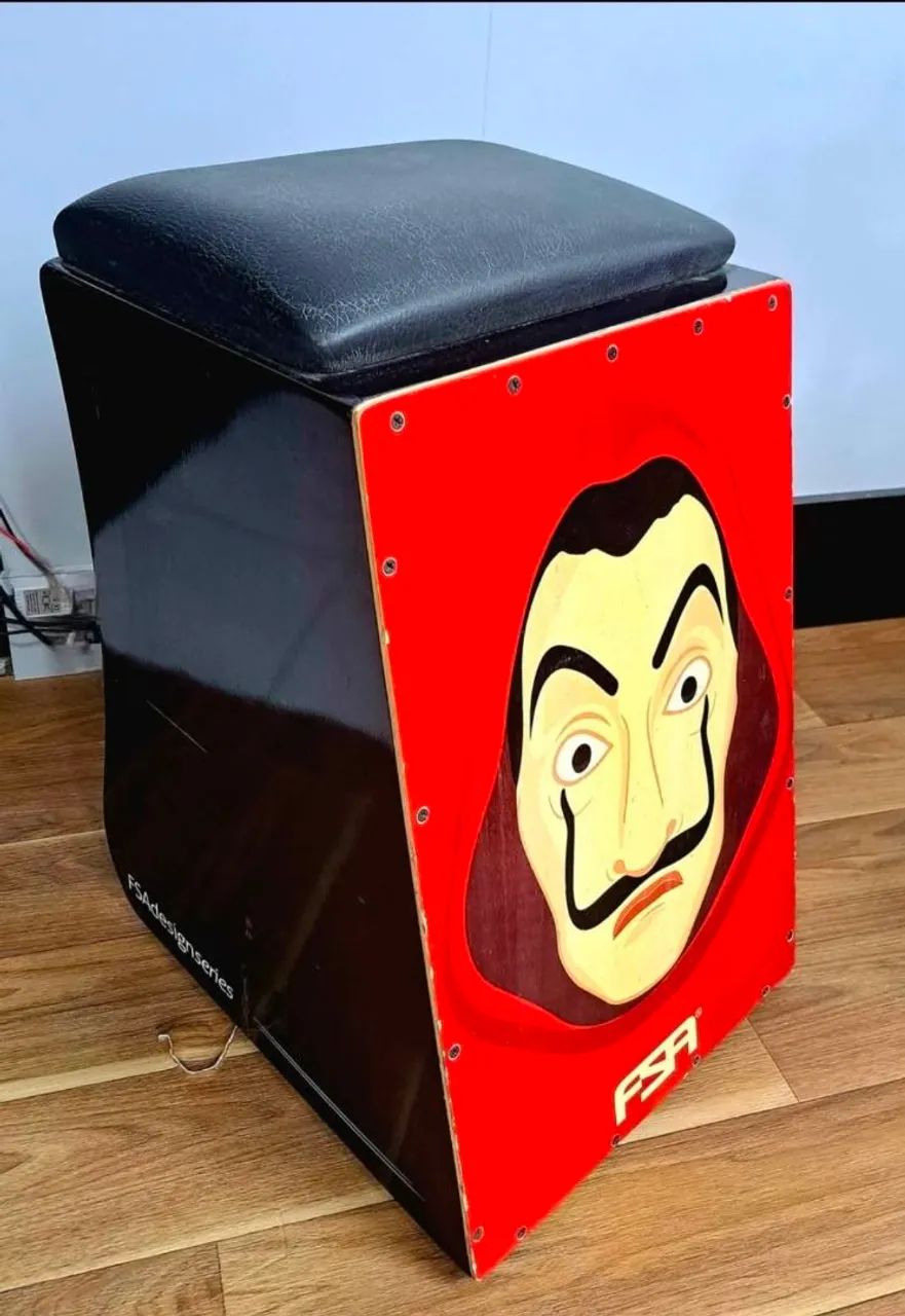 Cajón La Casa de Papel 