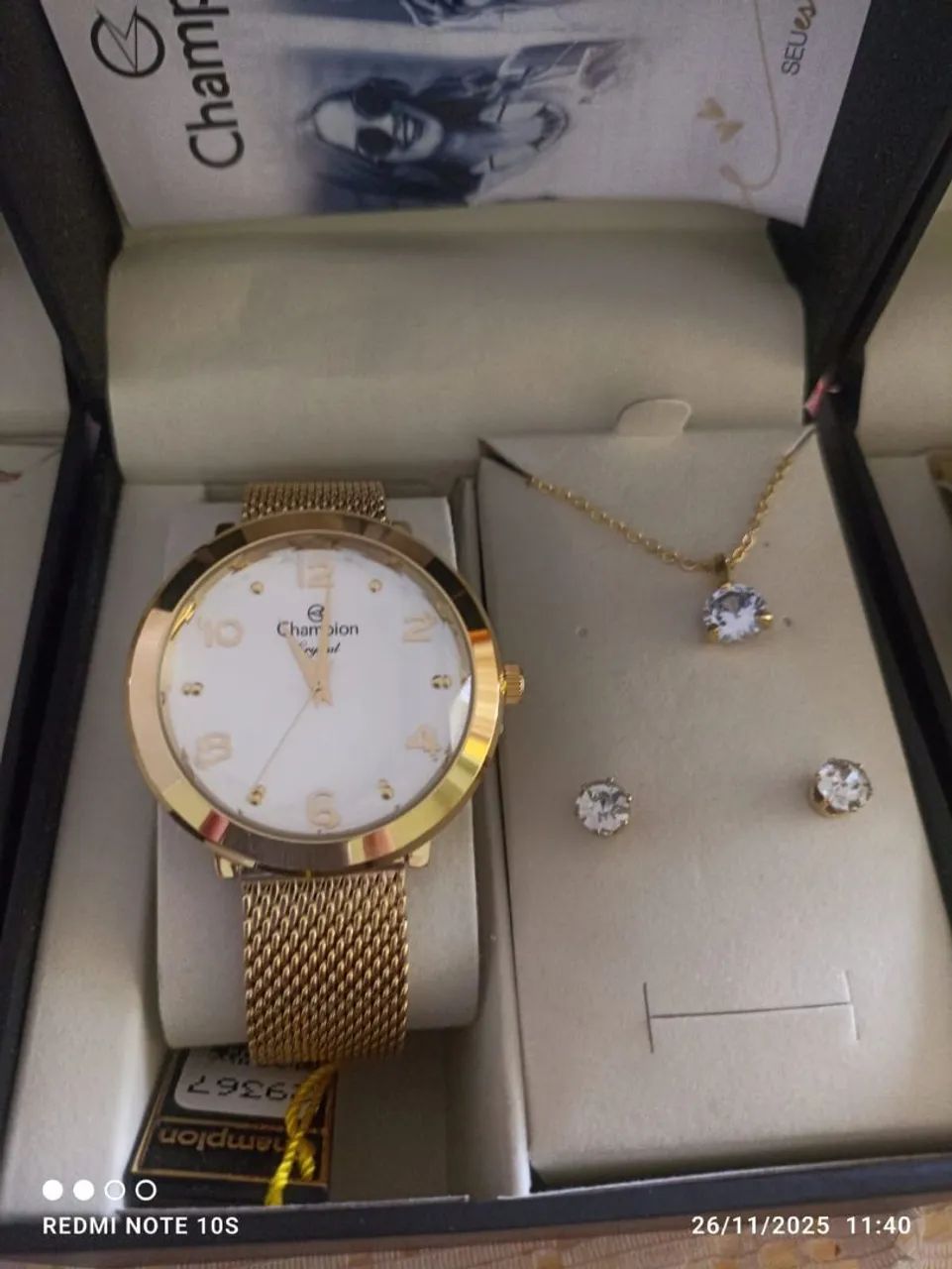 KIT RELÓGIO CHAMPION  - Foto 2