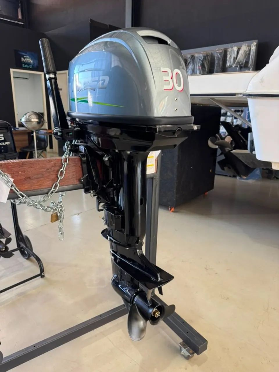 MOTOR HIDEA 30HP PARTIDA ELÉTRICA 