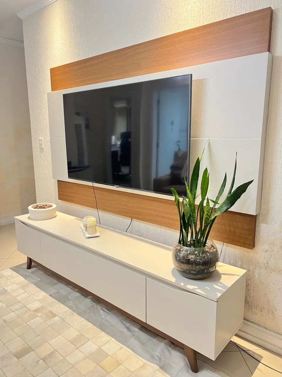 Rack + Painel Premium para sala 