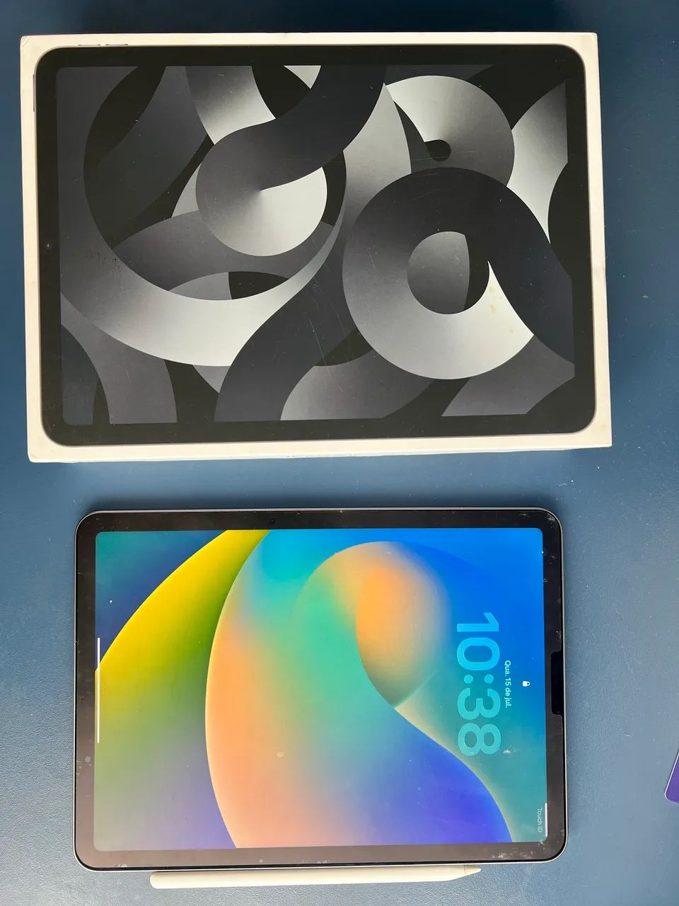 iPad Air 5ª geração M1 + Apple Pencil 2 - Foto 3