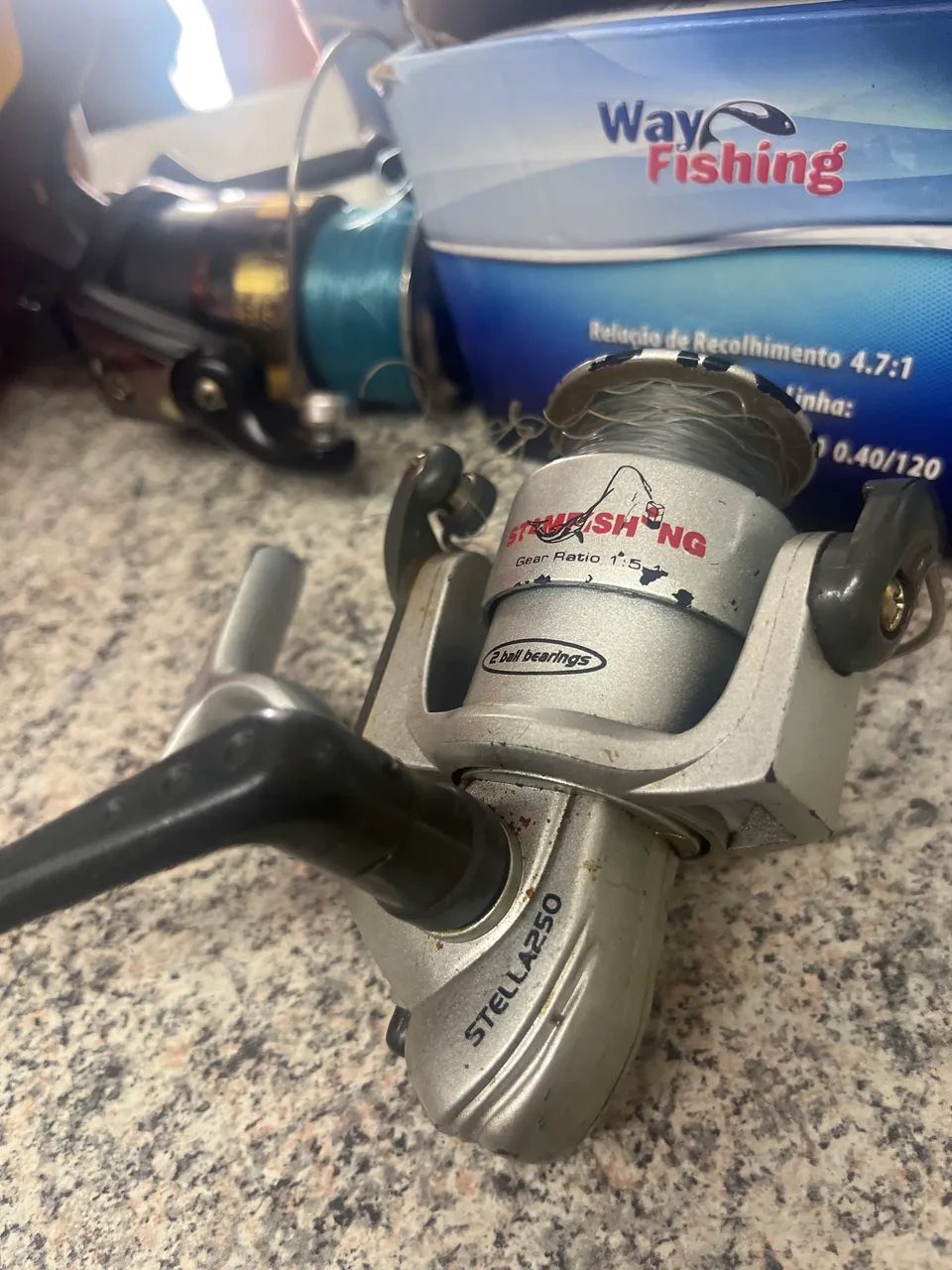 Molinete stamfish ng stella 250 - Foto 2