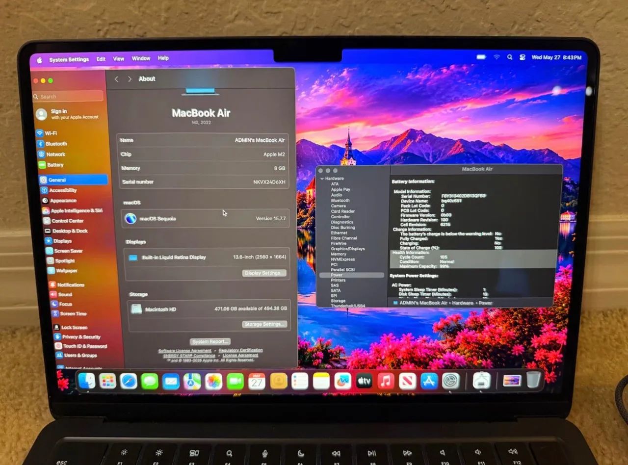 MacBook Air 13? m2 (512gb/8gb) - Notebooks - Zona II, Umuarama