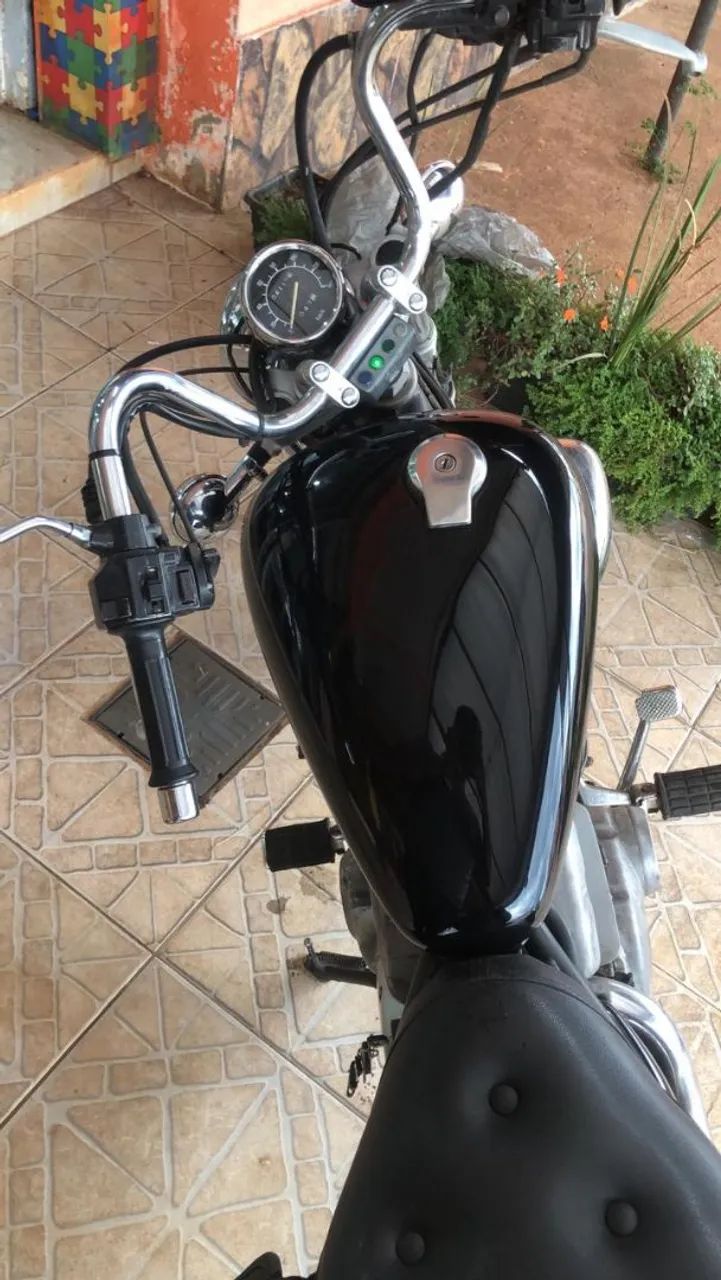 Vendo ou troco Virago Custom  - Foto 3