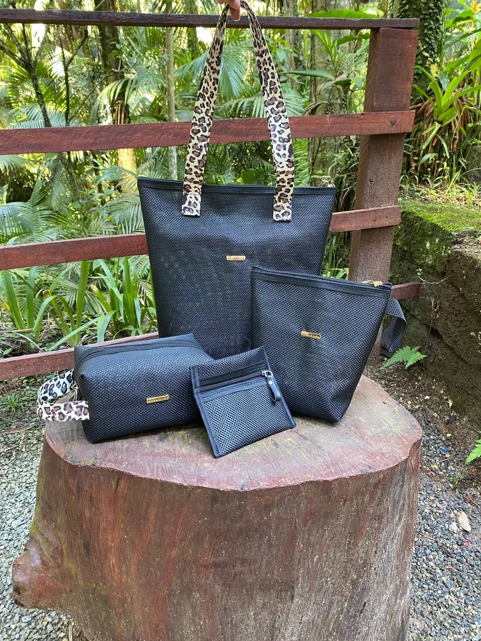 Kit bolsa black animal