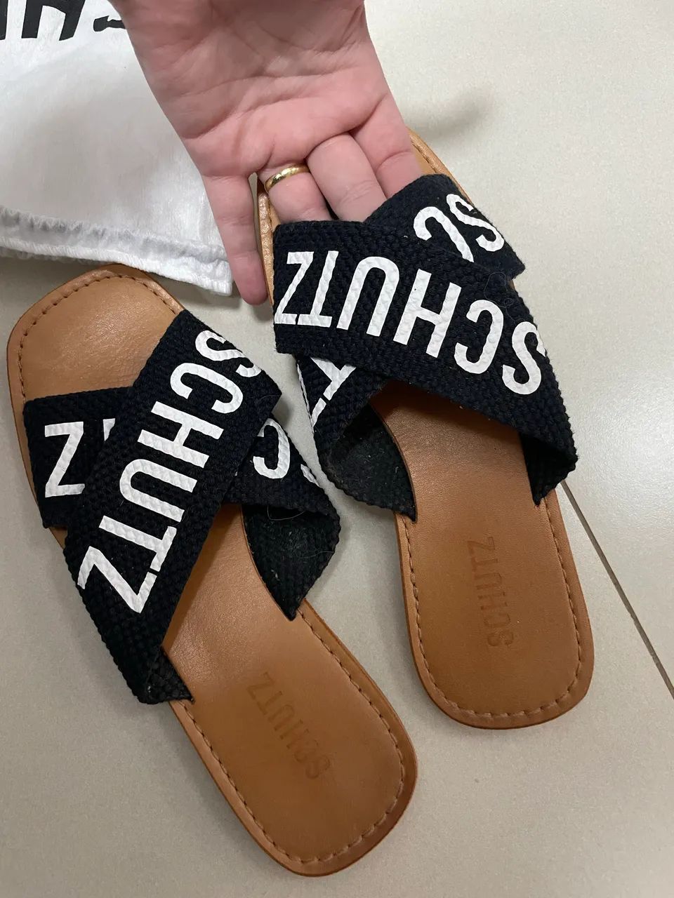 Rasteirinha Schutz 36 - Foto 3