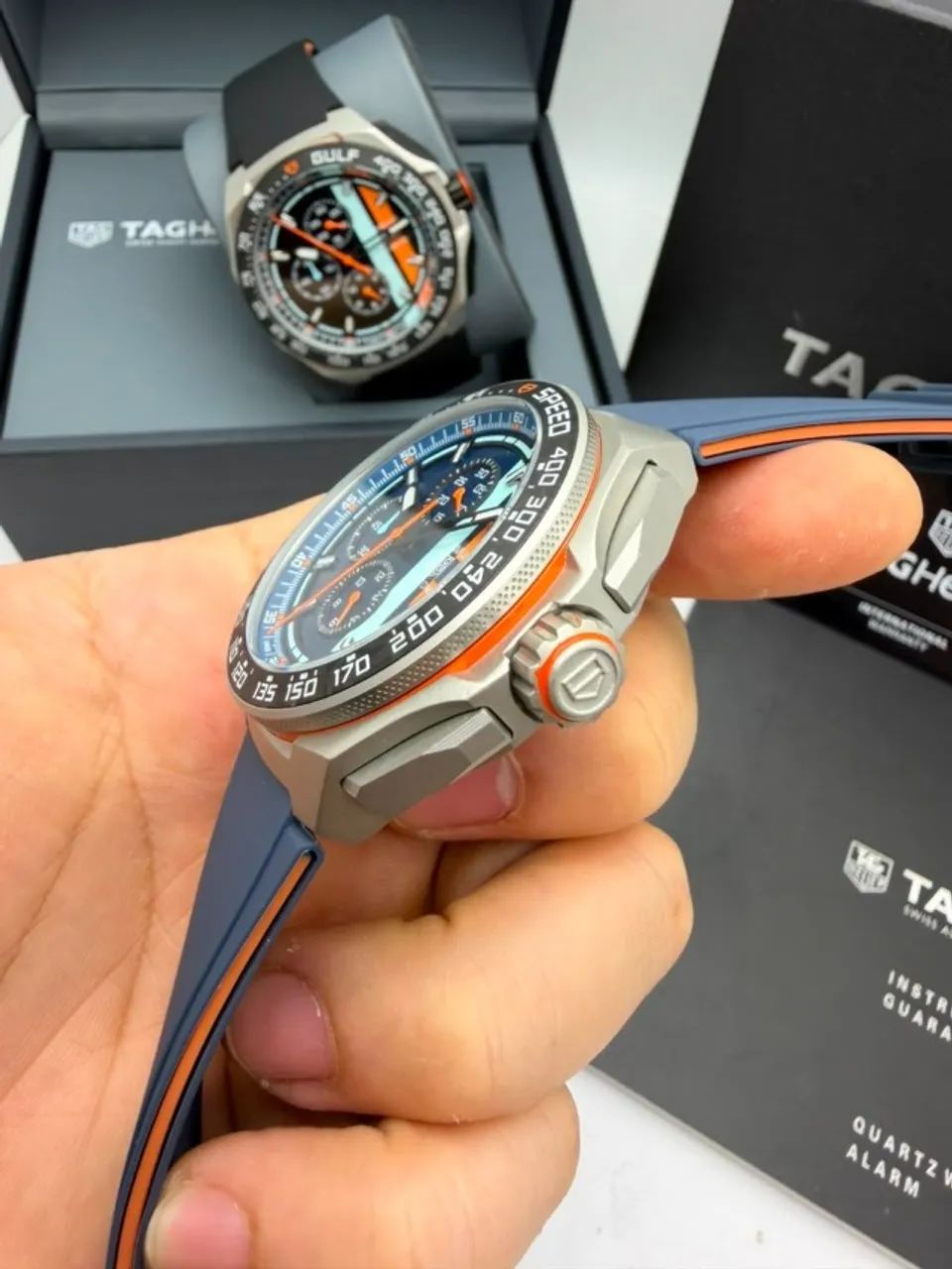 Relógio Tag Heuer Formula 1 Edição Especial Gulf - Foto 3