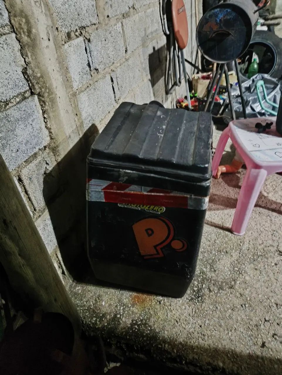 Baú de fibra 110 litros  - Foto 4