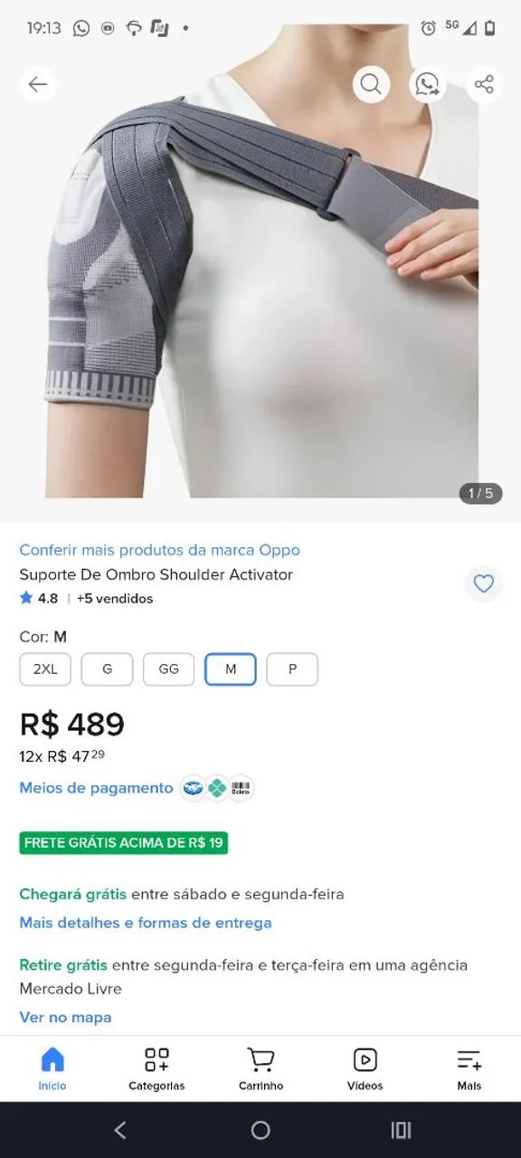 Suporte para ombro  - Foto 2