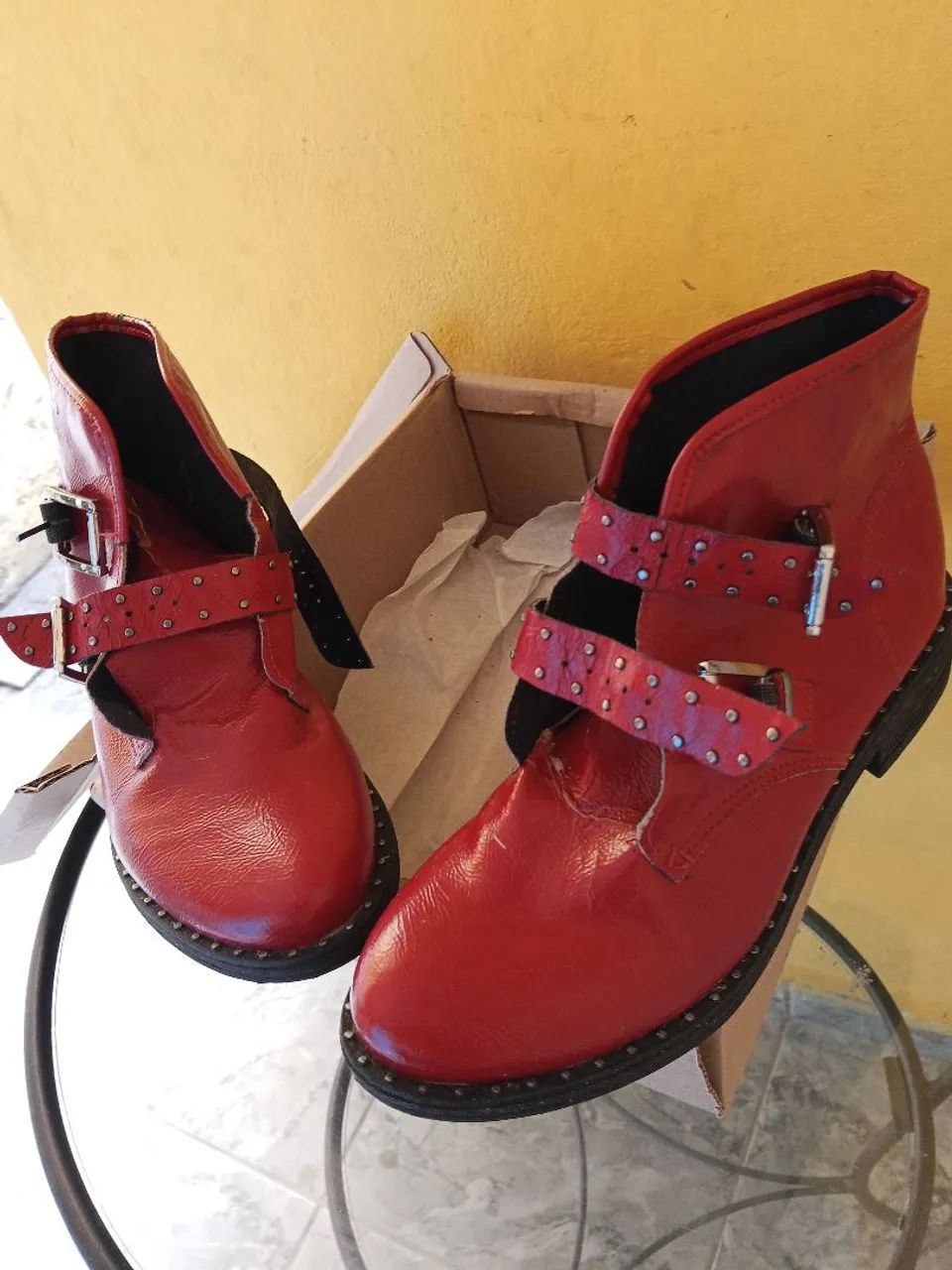 Bota cano curto retrô  - Foto 2