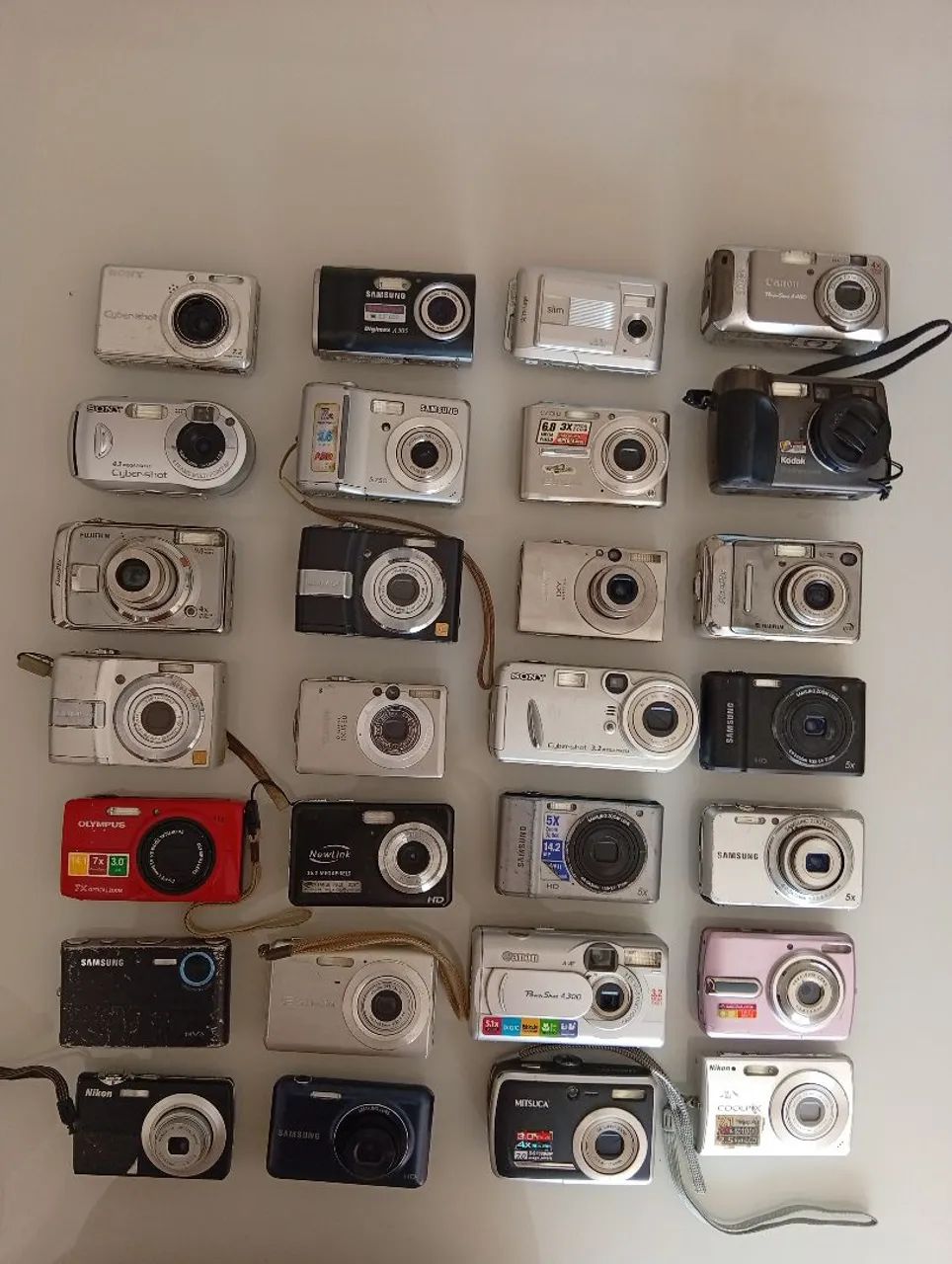 Lote diversas câmeras 