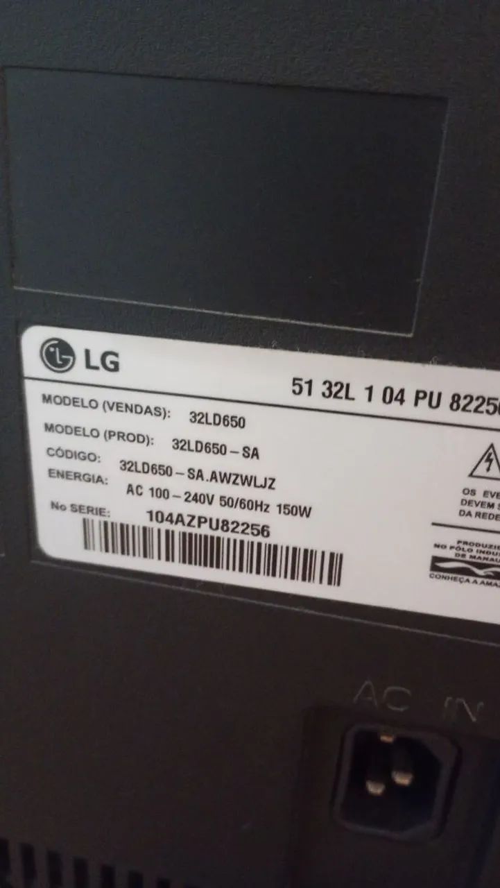 TV LG 32LD350 Tela LCD 32 polegadas - Foto 5