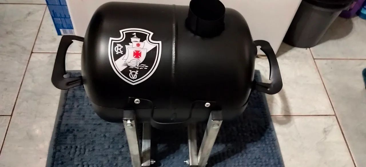 Churrasqueira Mini bafo tem uma do Vasco e tem uma do Fluminense. - Foto 3
