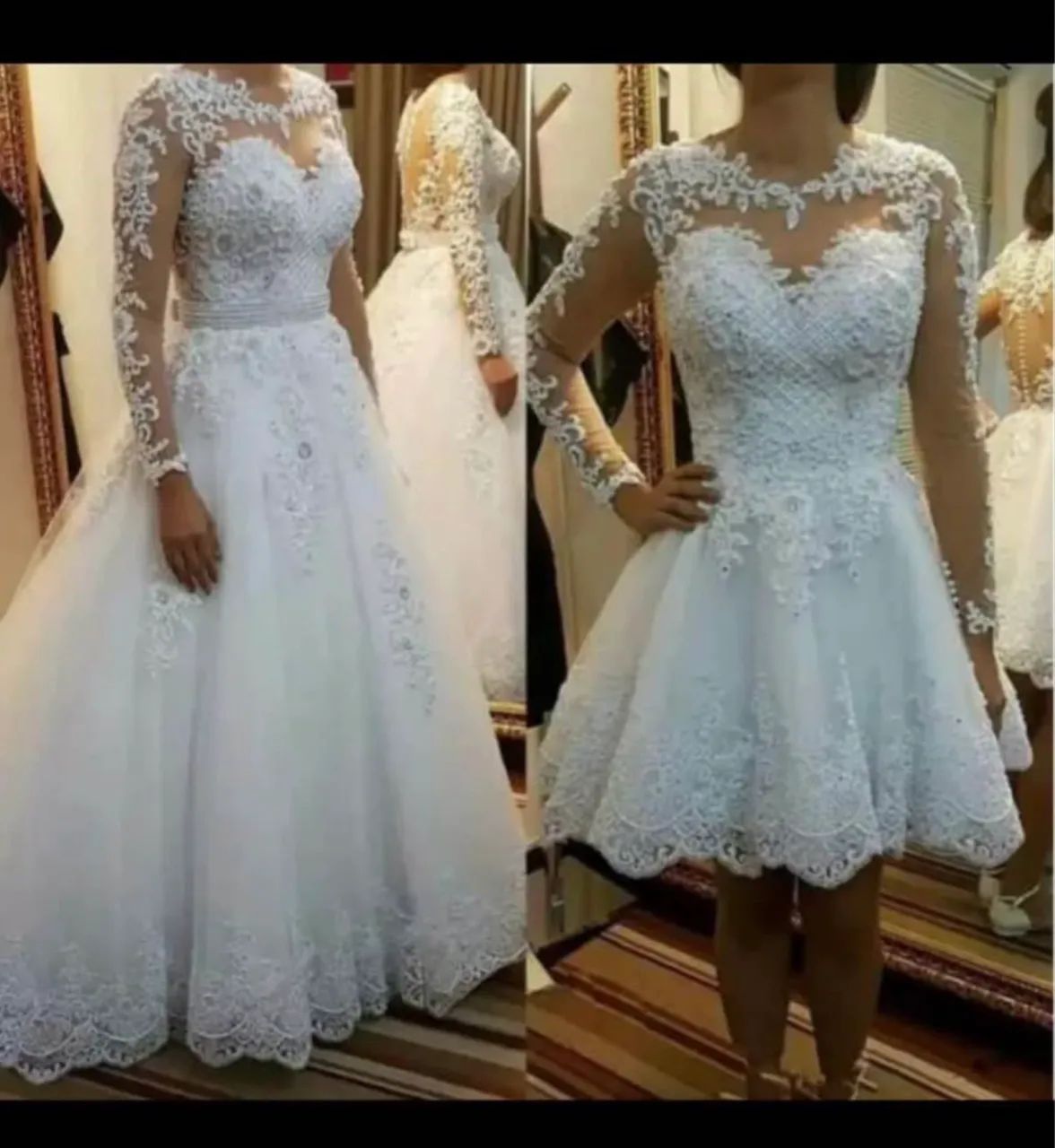 Vestido de noiva 2 em 1 - Foto 2