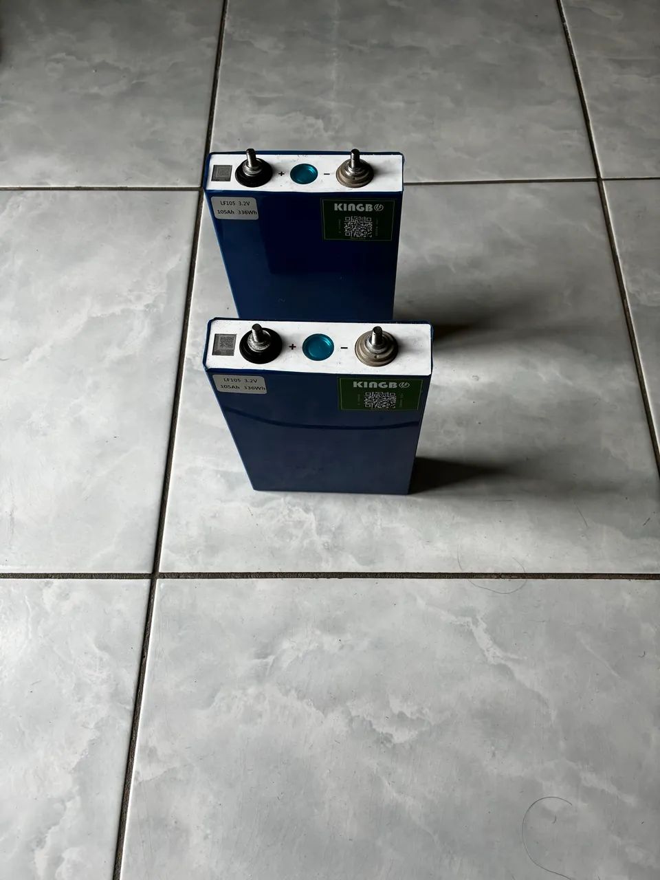 2 Baterias kingo 100ah