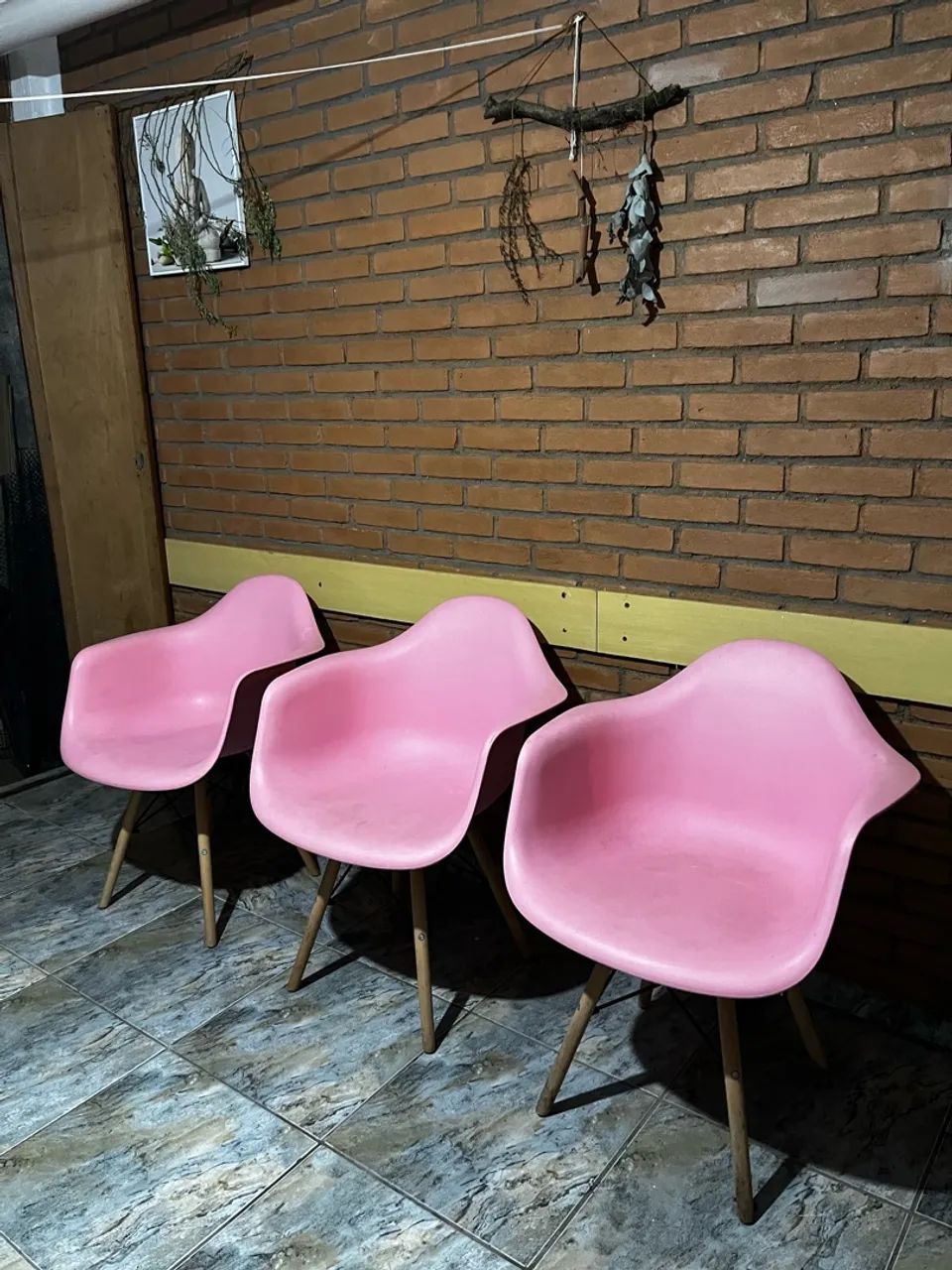 Cadeiras rosa  - Foto 3