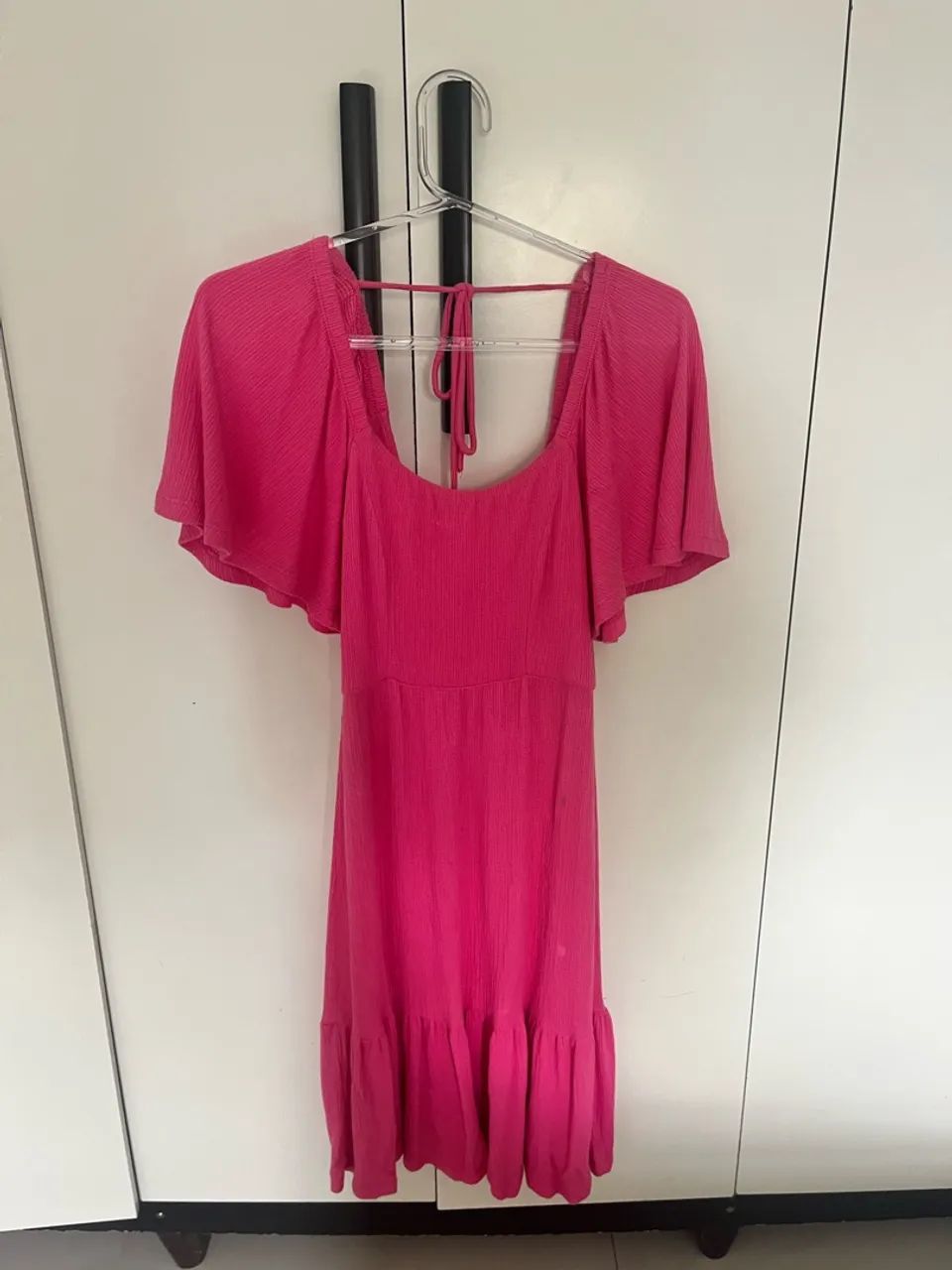 Vestido curto rosa - Foto 2
