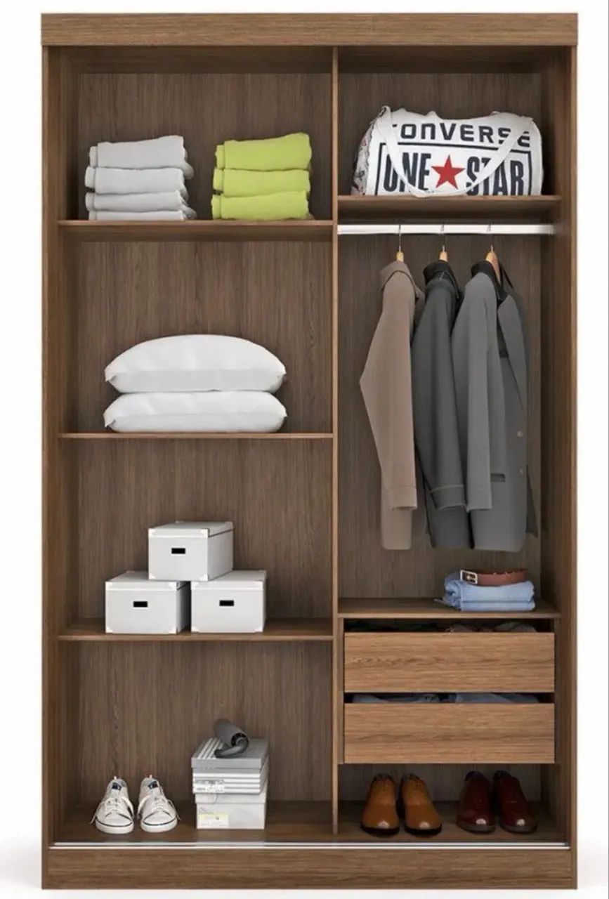 Guarda Roupa Solteiro Novo  - Foto 2