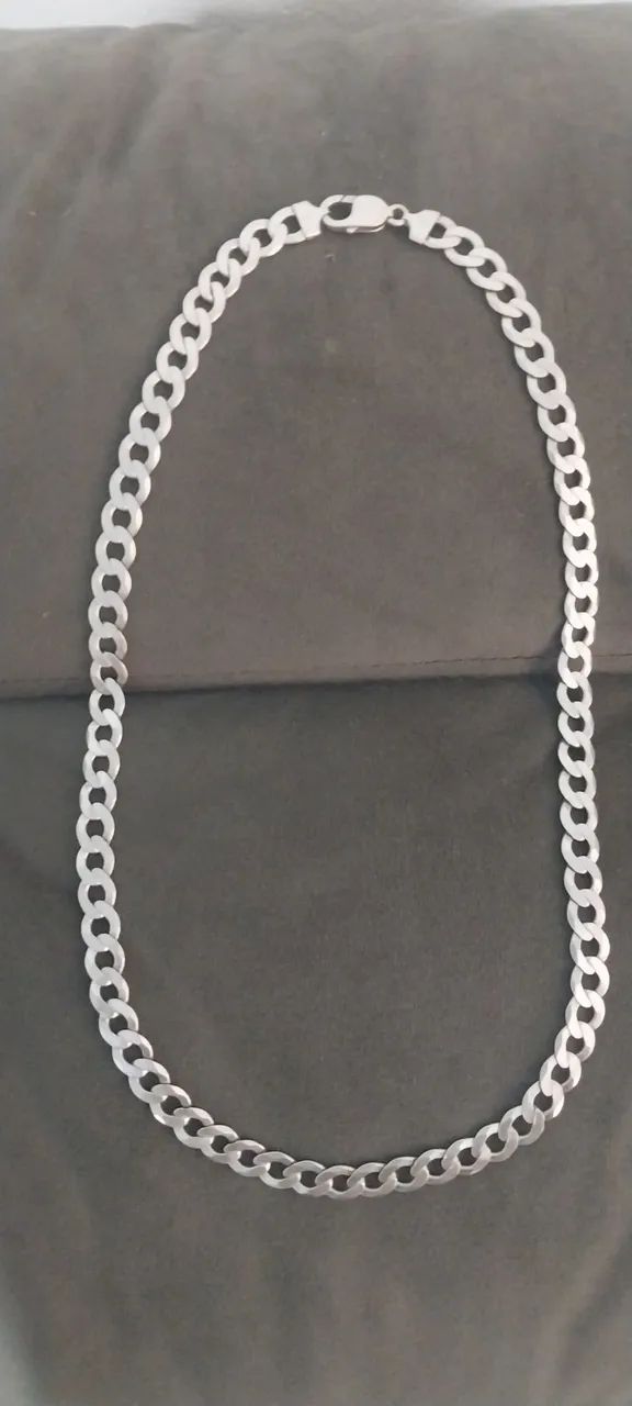 Corrente de Prata 925. 55cm, 55g,  Sem Detalhes.  - Foto 2