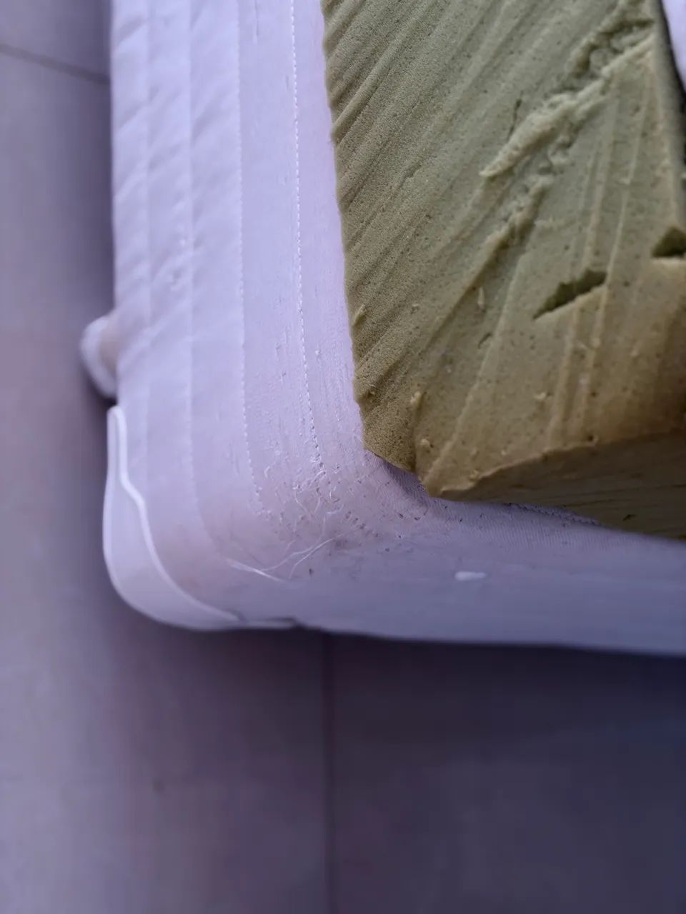 Cama box solteiro + espuma ortopédica - Foto 3
