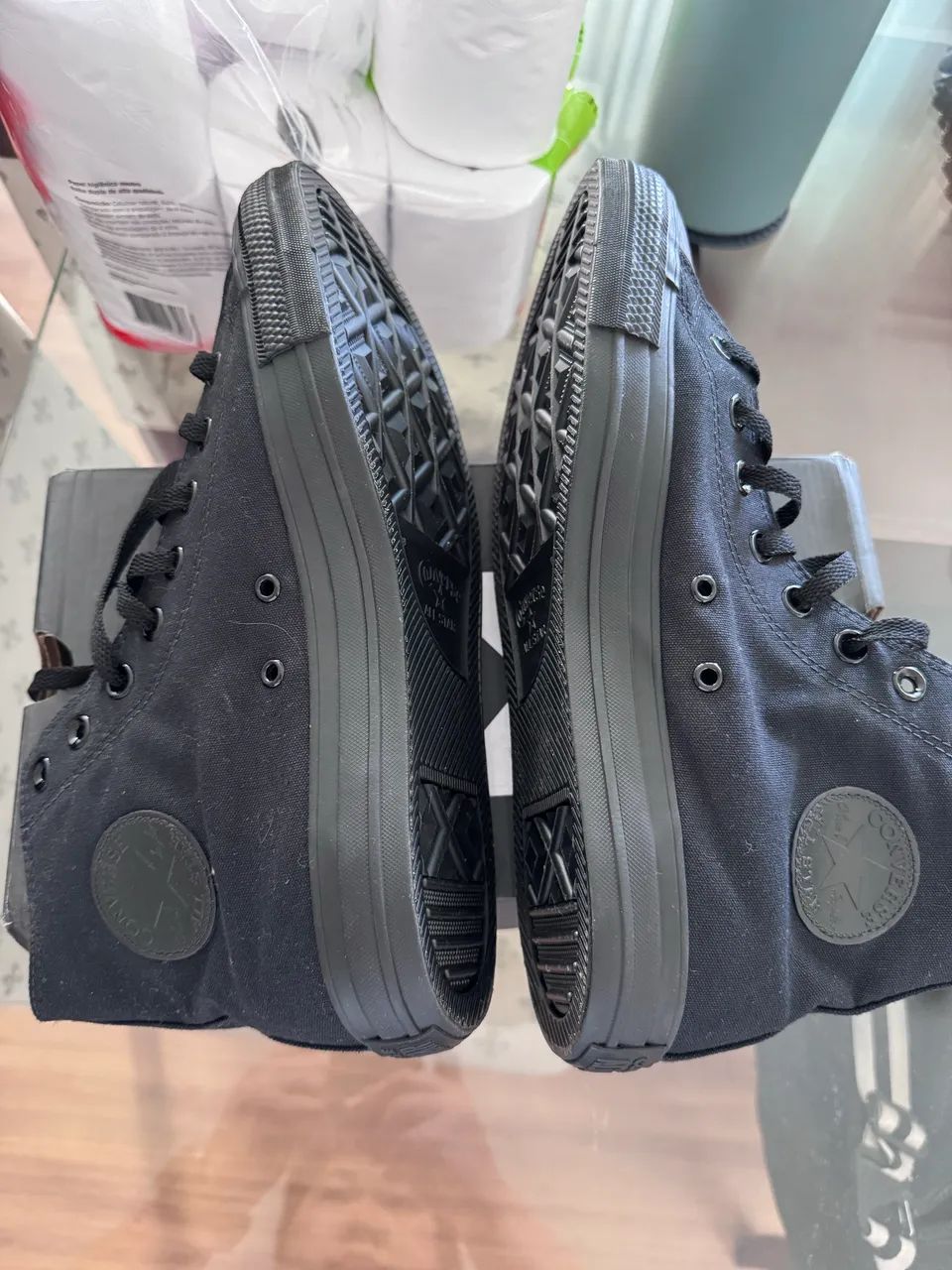 Converse Chuck Taylor All Star 42 preto - Foto 4